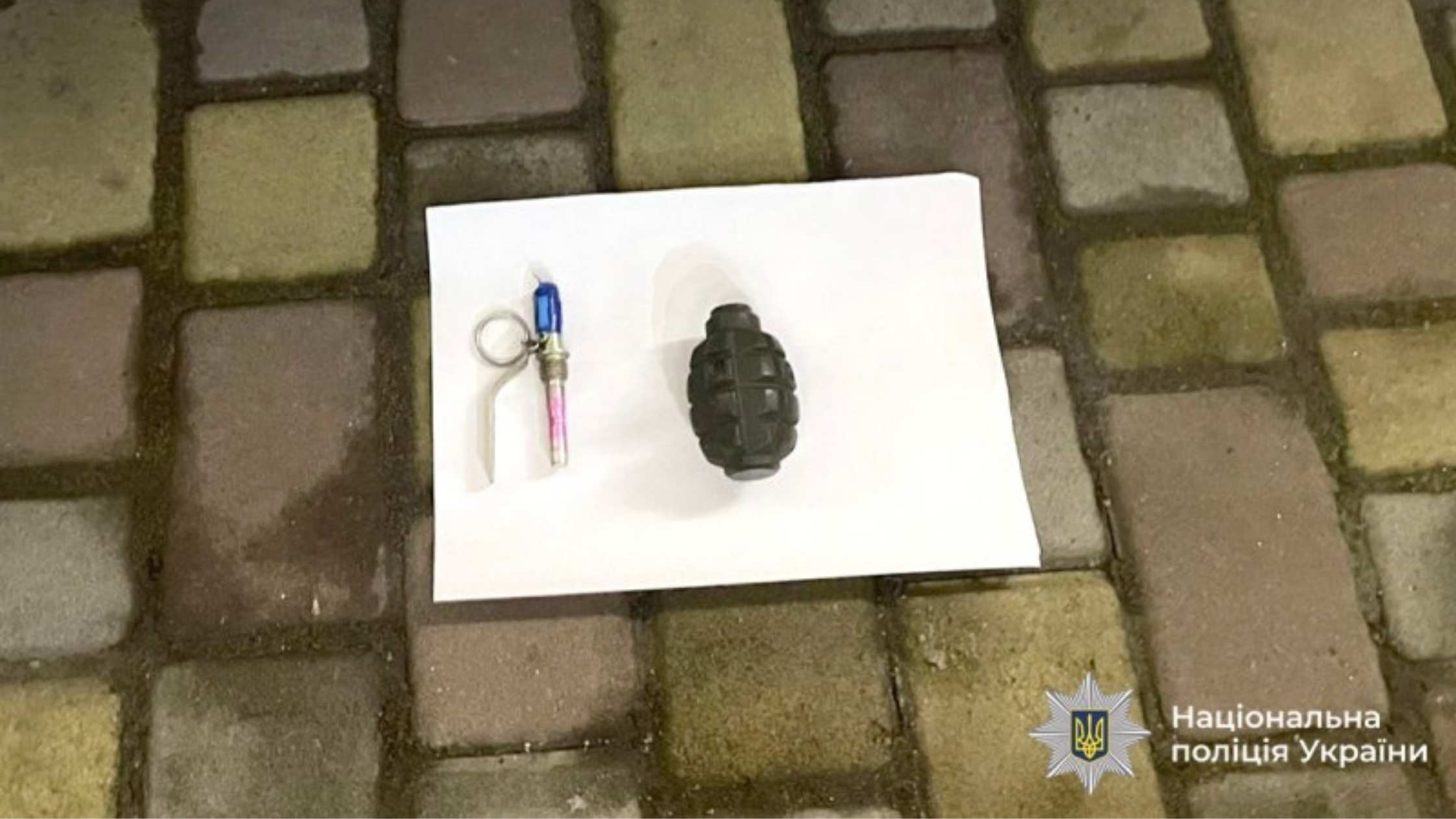 Нетверезий відвідувач приніс у вінницьке кафе гранату