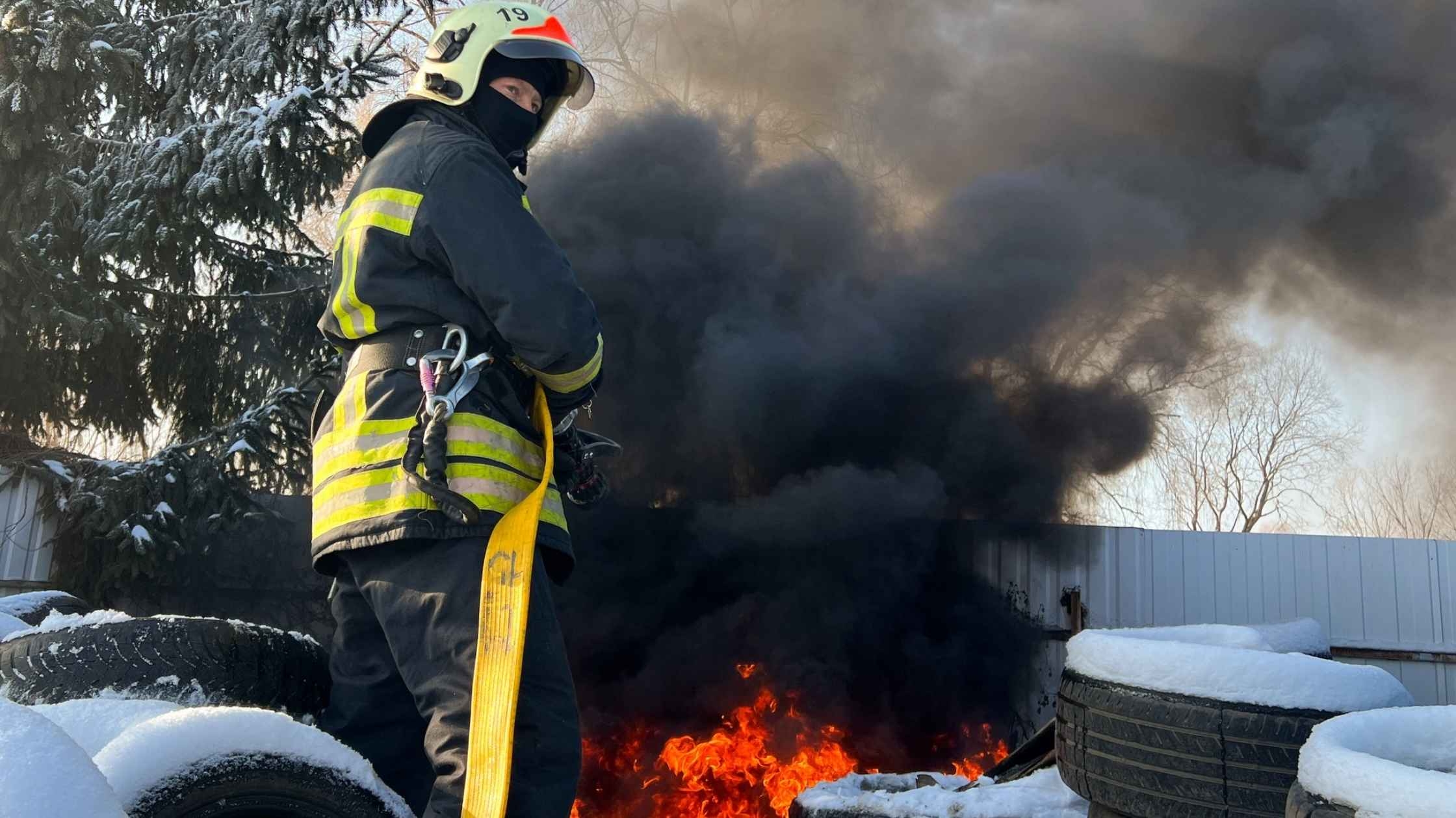 Під час пожежі на Вінниччині опіки отримала 79-річна пенсіонерка