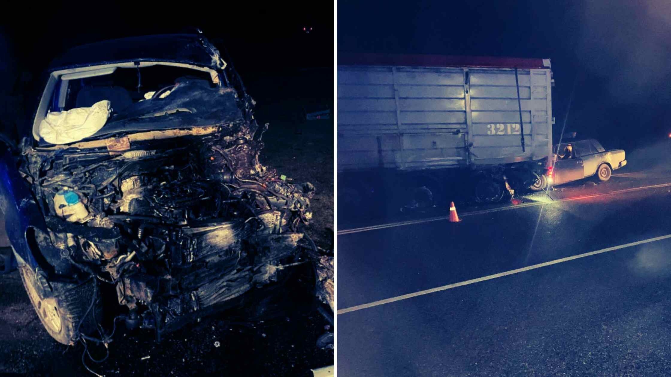 Пʼятеро осіб травмувались у нічній ДТП на Вінниччині, серед постраждалих - двоє дітей