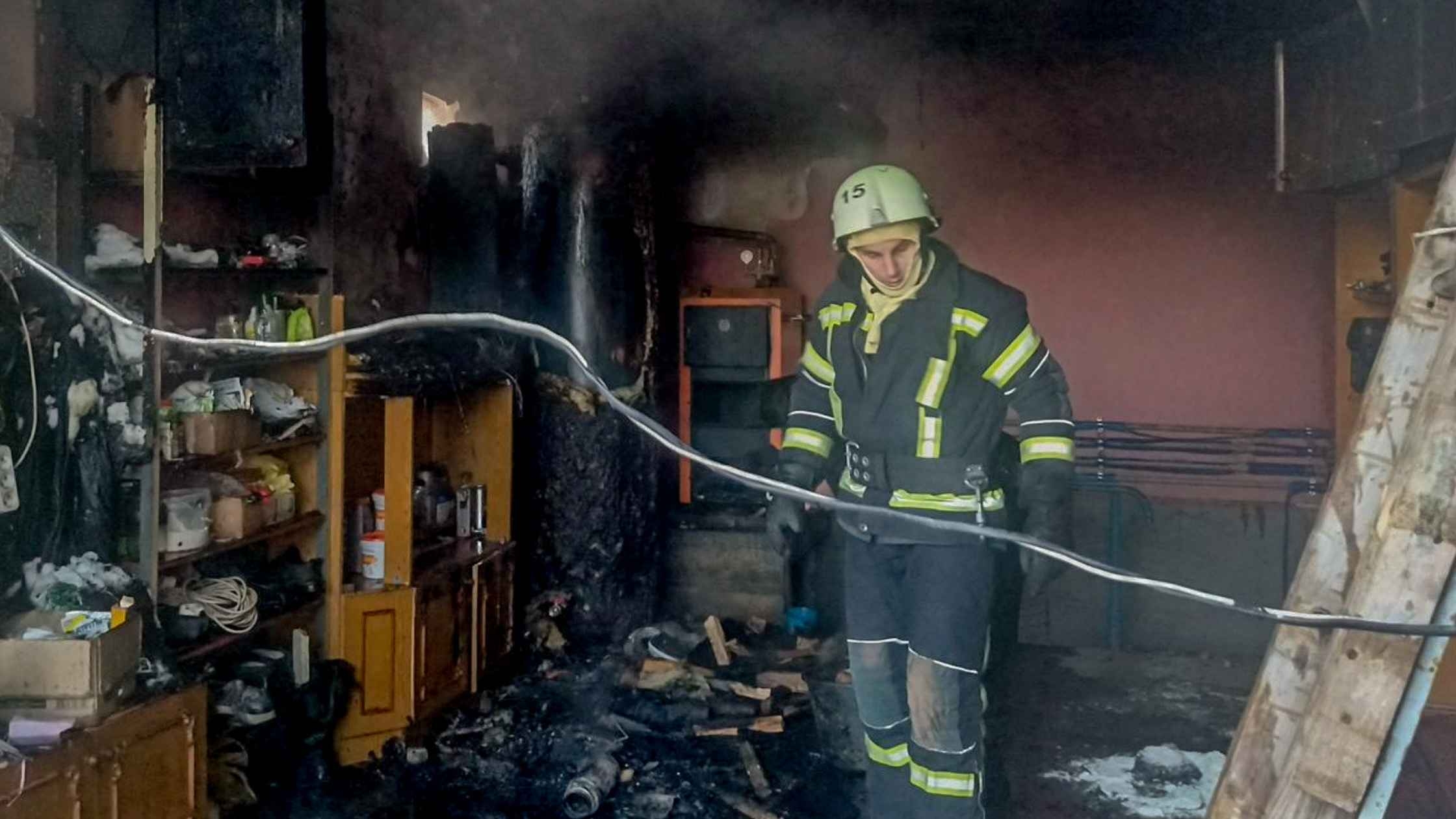 Ранкова пожежа на Вінниччині забрала життя 74-річної власниці житлового будинку