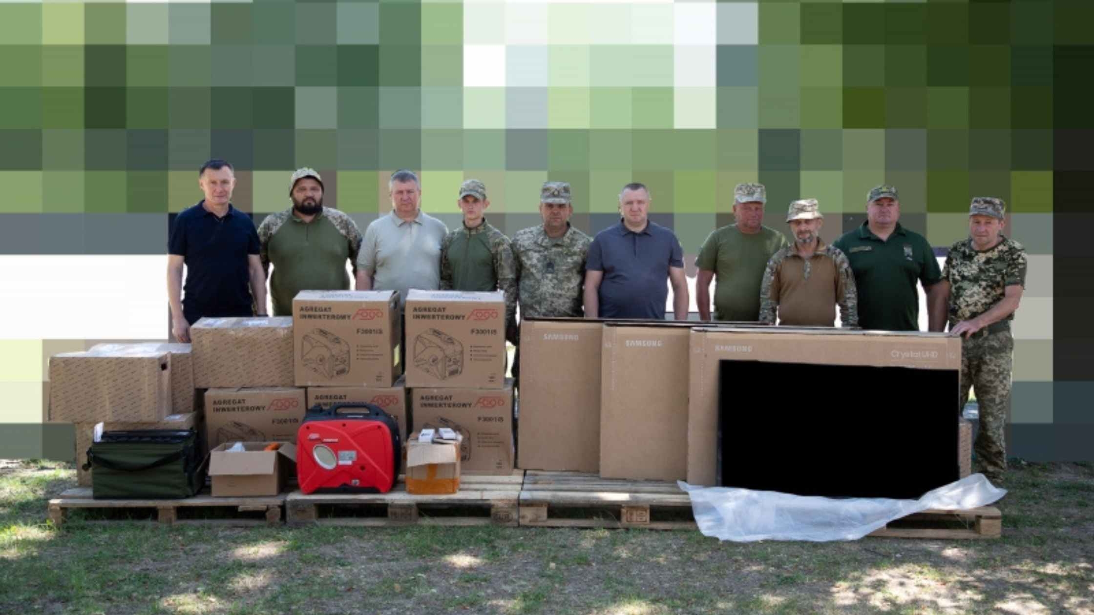 Северинівська громада підтримує ЗСУ - воїнам передали монітори, генератори, блоки швидкої зарядки