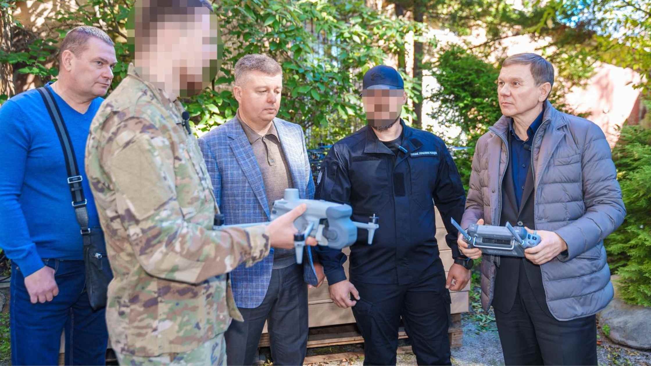 Спецпідрозділу ГУР «Артан» від команди Міжрегіонального гумштабу отримав пікап і дрони