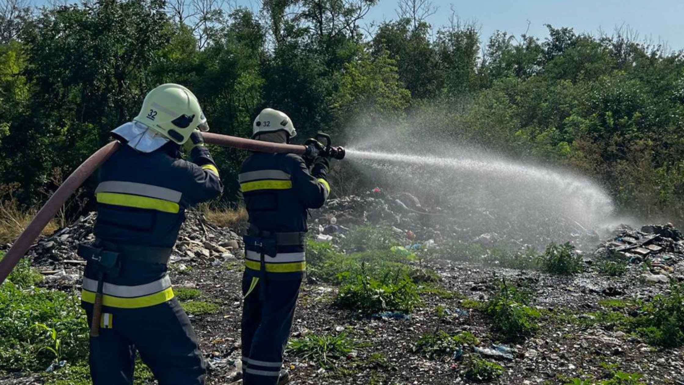 У Бершадській громаді під час пожежі опіки отримав 48-річний мешканець