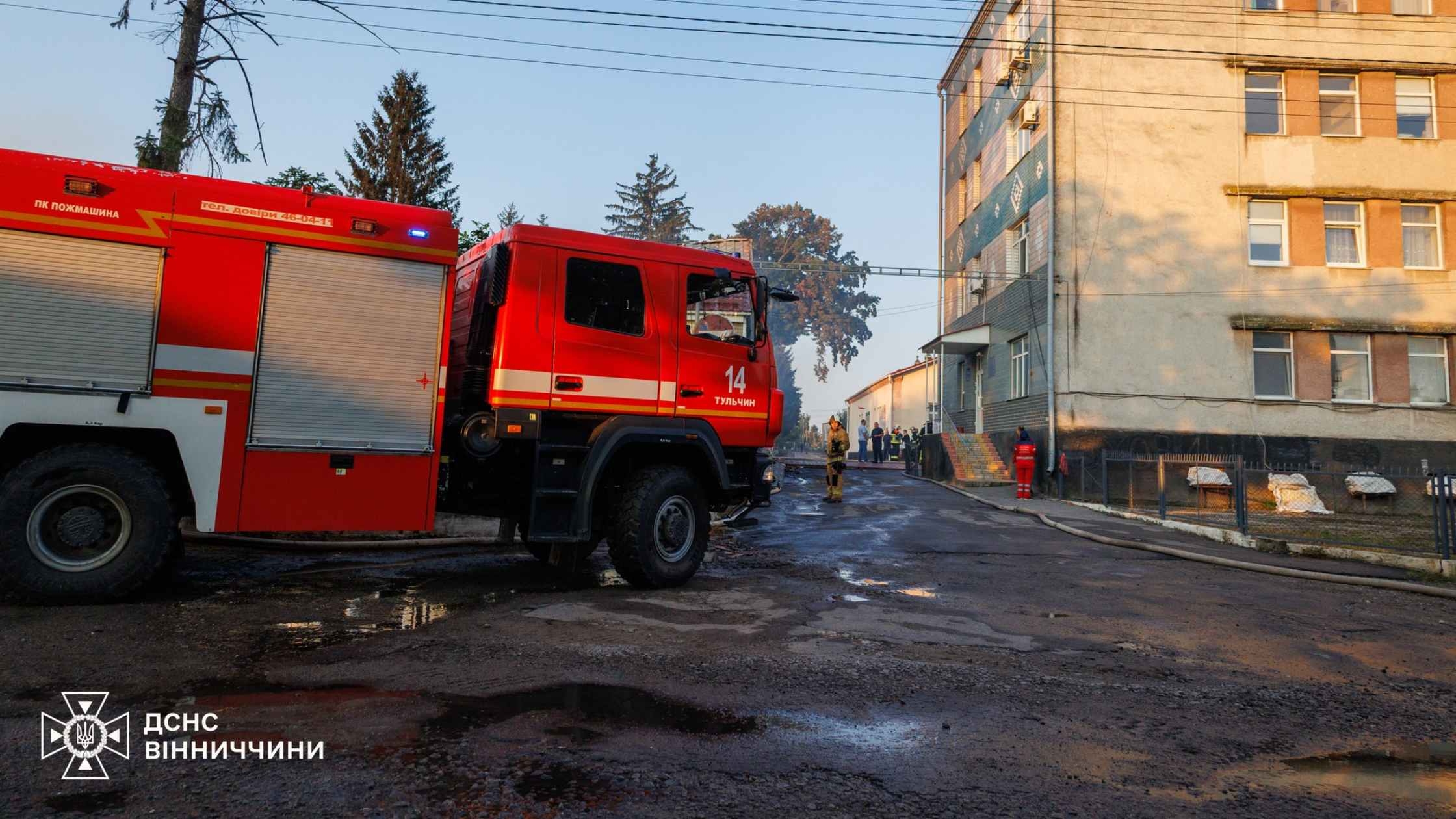 У Крижополі горіла лікарня - рятувальники евакуювали 13 осіб