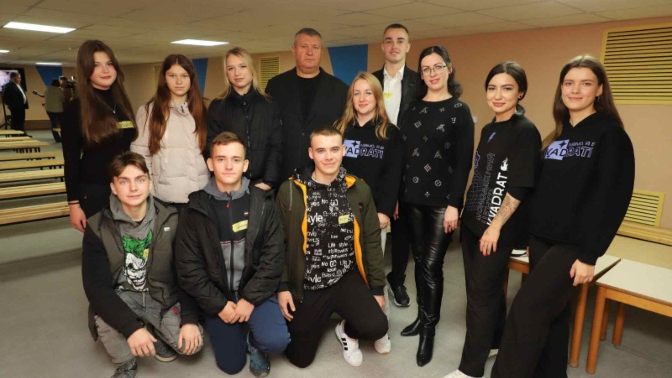 У Літинській громаді відкрили молодіжний простір «Квадратура»