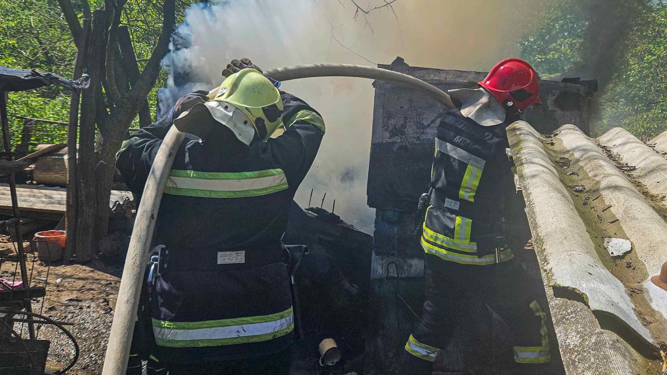 У Немирові внаслідок загоряння в літній кухні травмувалася 54-річна жінка