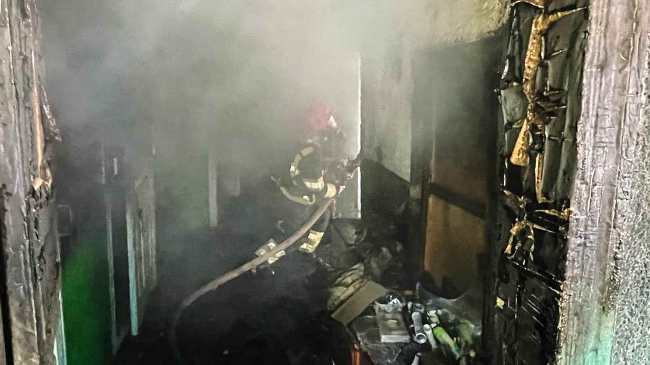 У Тульчинському районі загорівся приватний будинок