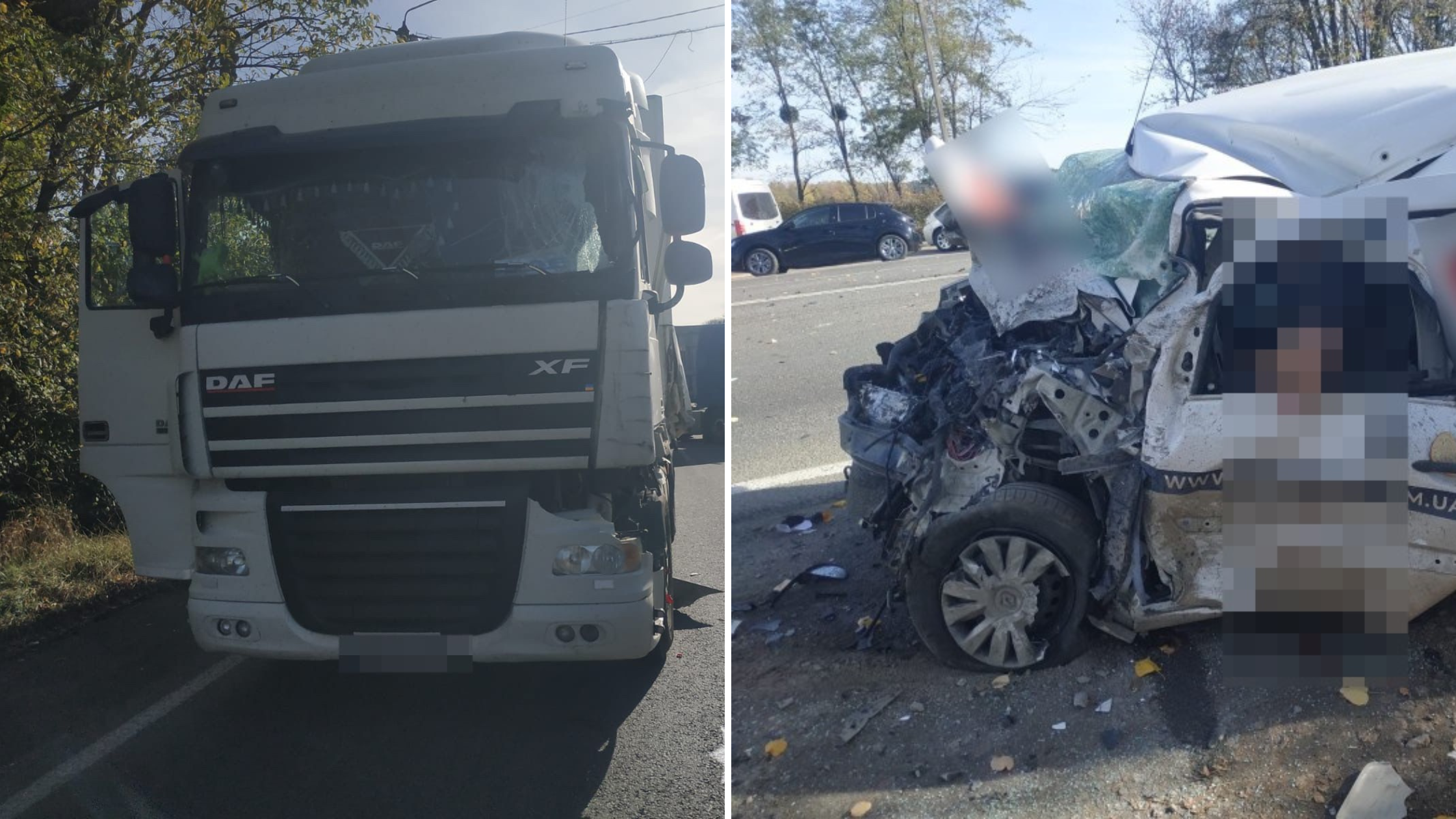 У Вінницькому районі у ДТП за участі чотирьох автомобілів загинули двоє водіїв