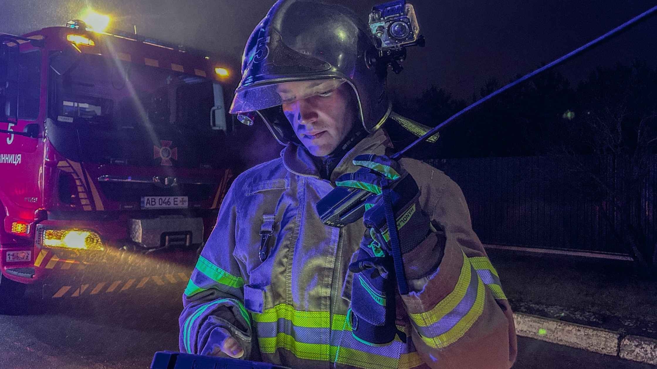 У Вінниці горіла квартира в багатоквартирному будинку