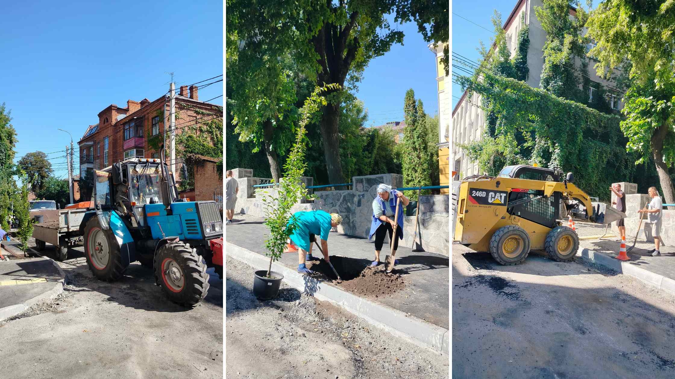 У Вінниці оновили територію біля ліцею №3