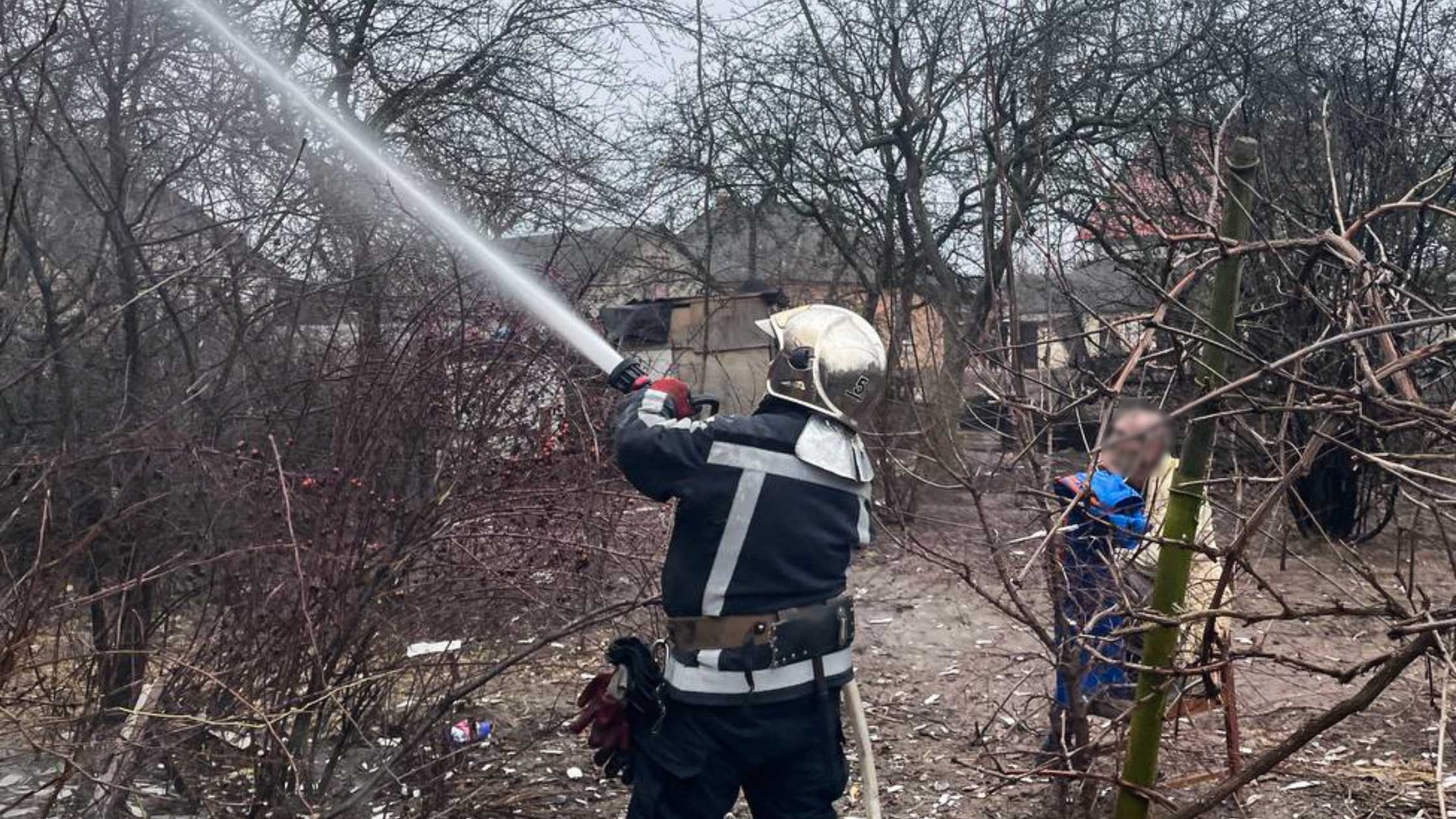 У Вінниці під час пожежі травмувався 58-річний чоловік