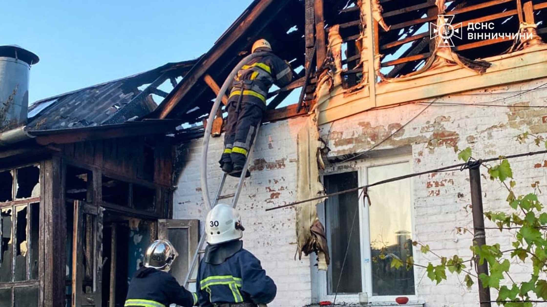 У Вінниці під час пожежі врятували 72-річну пенсіонерку