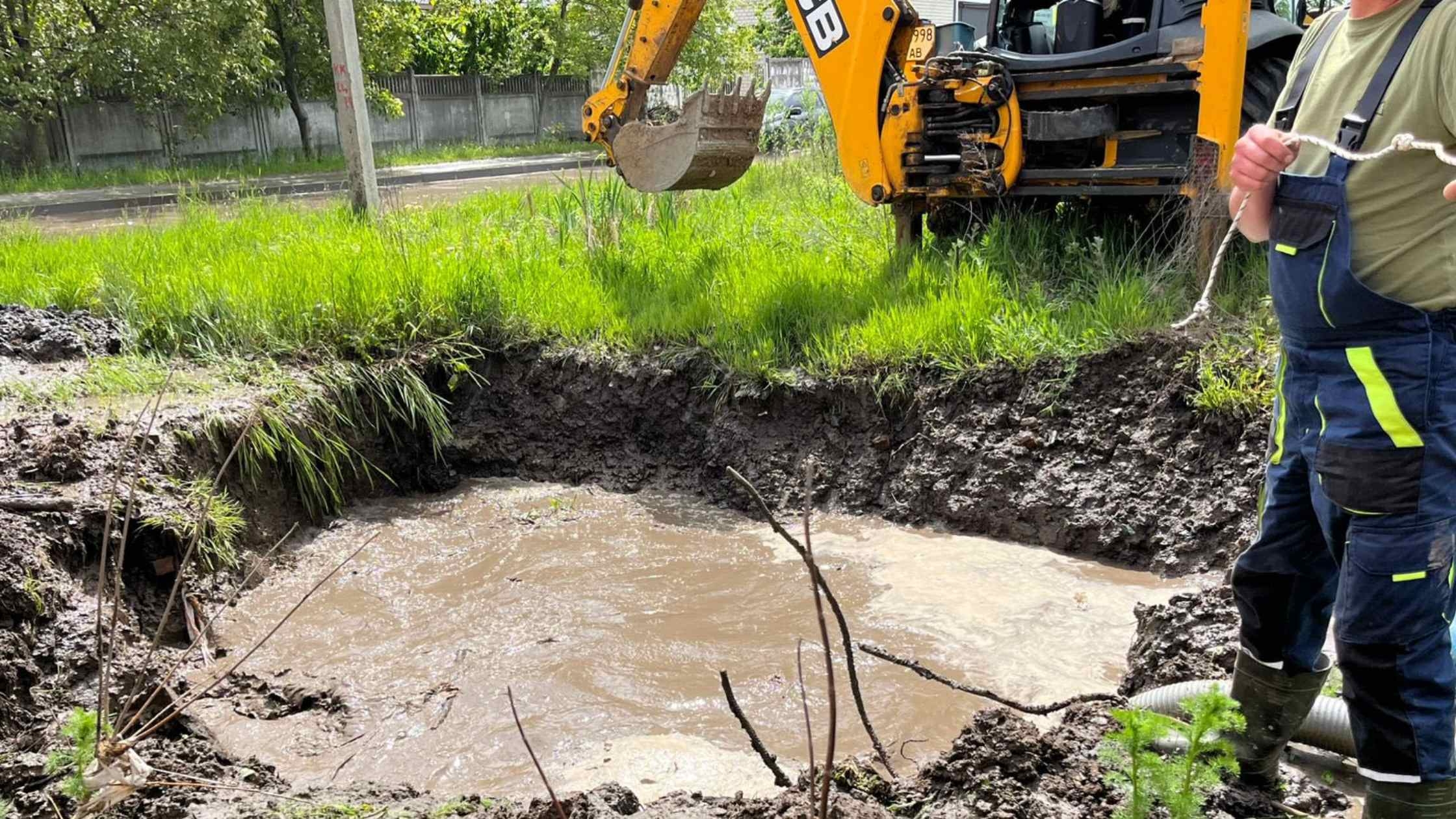 У Вінниці сталась аварія на найбільшому бетонному водогоні міста