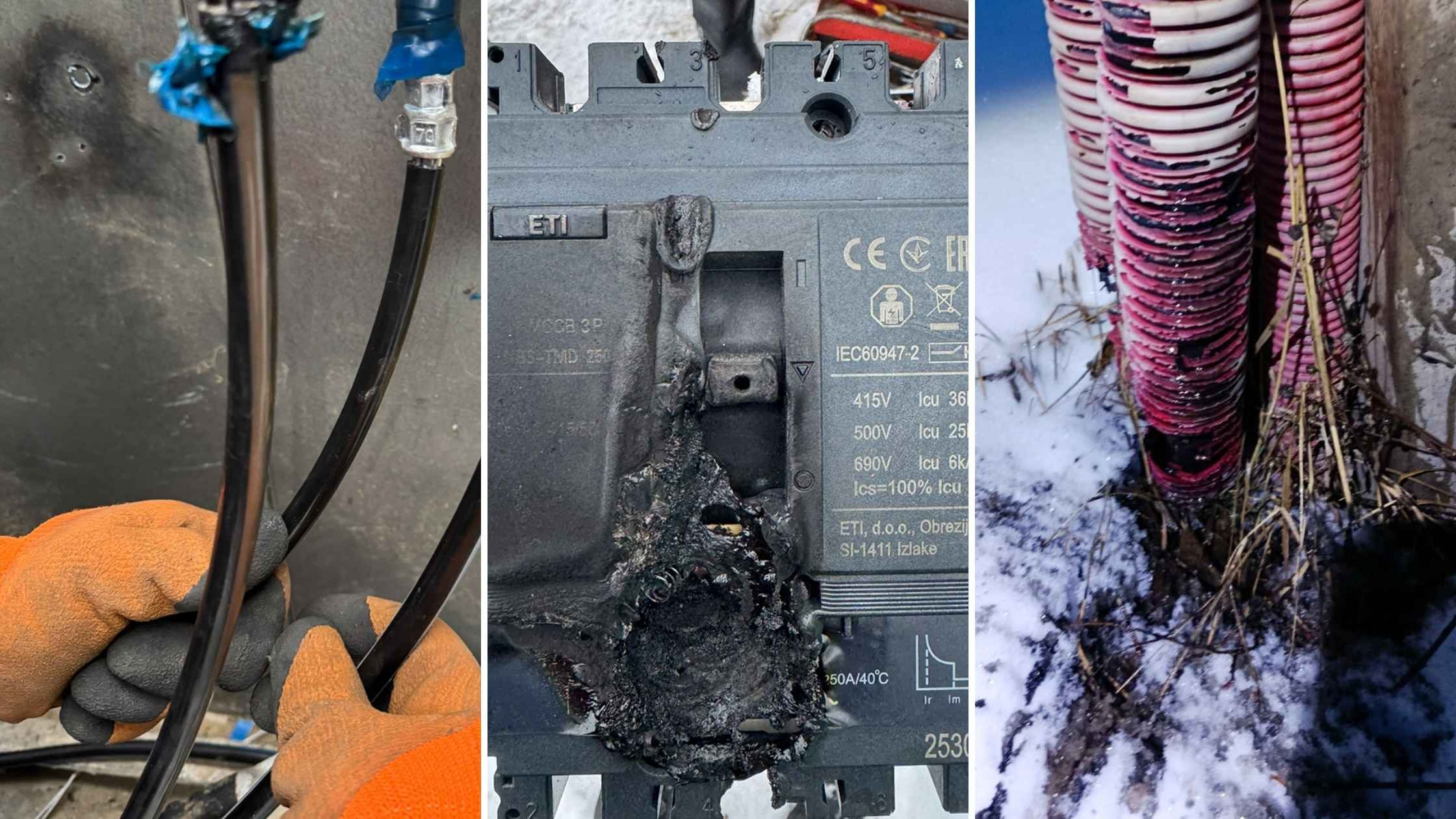 У Вінниці стався обрив проводу на повітряній лінії електропередачі напругою 10 кВ