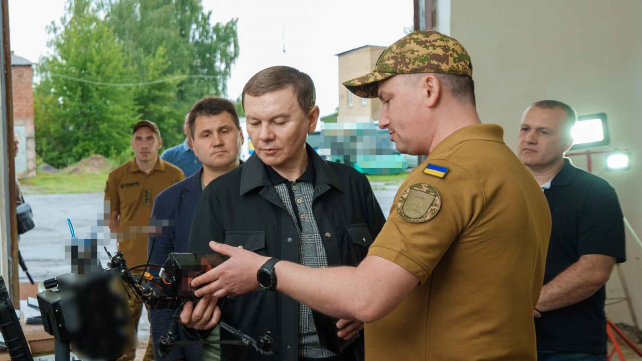У Вінниці вчергове підсилили підрозділ Нацгвардії - передали дрони, Starlink, авто