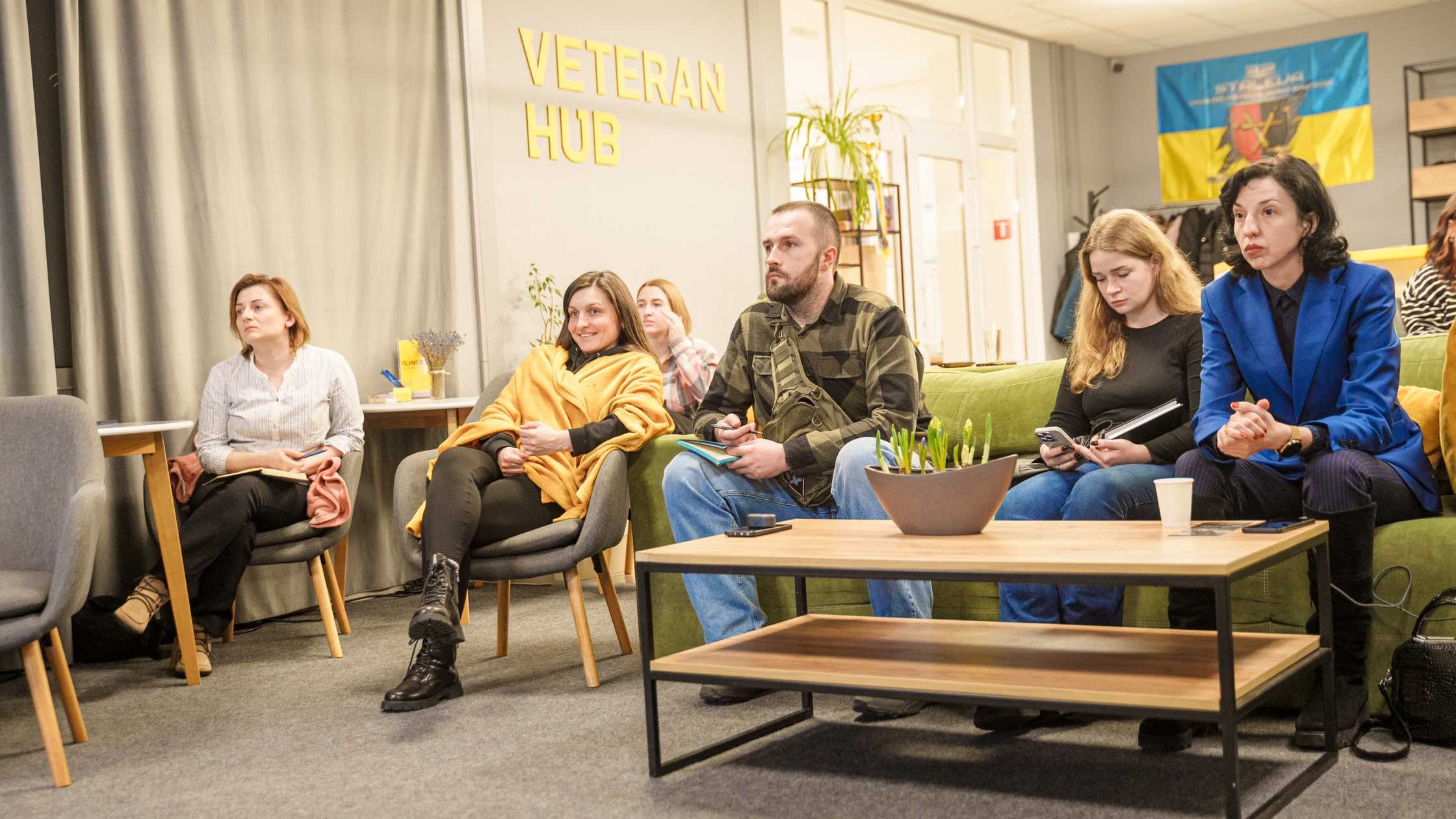 У Вінниці ветеранам та членам їх сімей розповідали про ваучерну підтримку