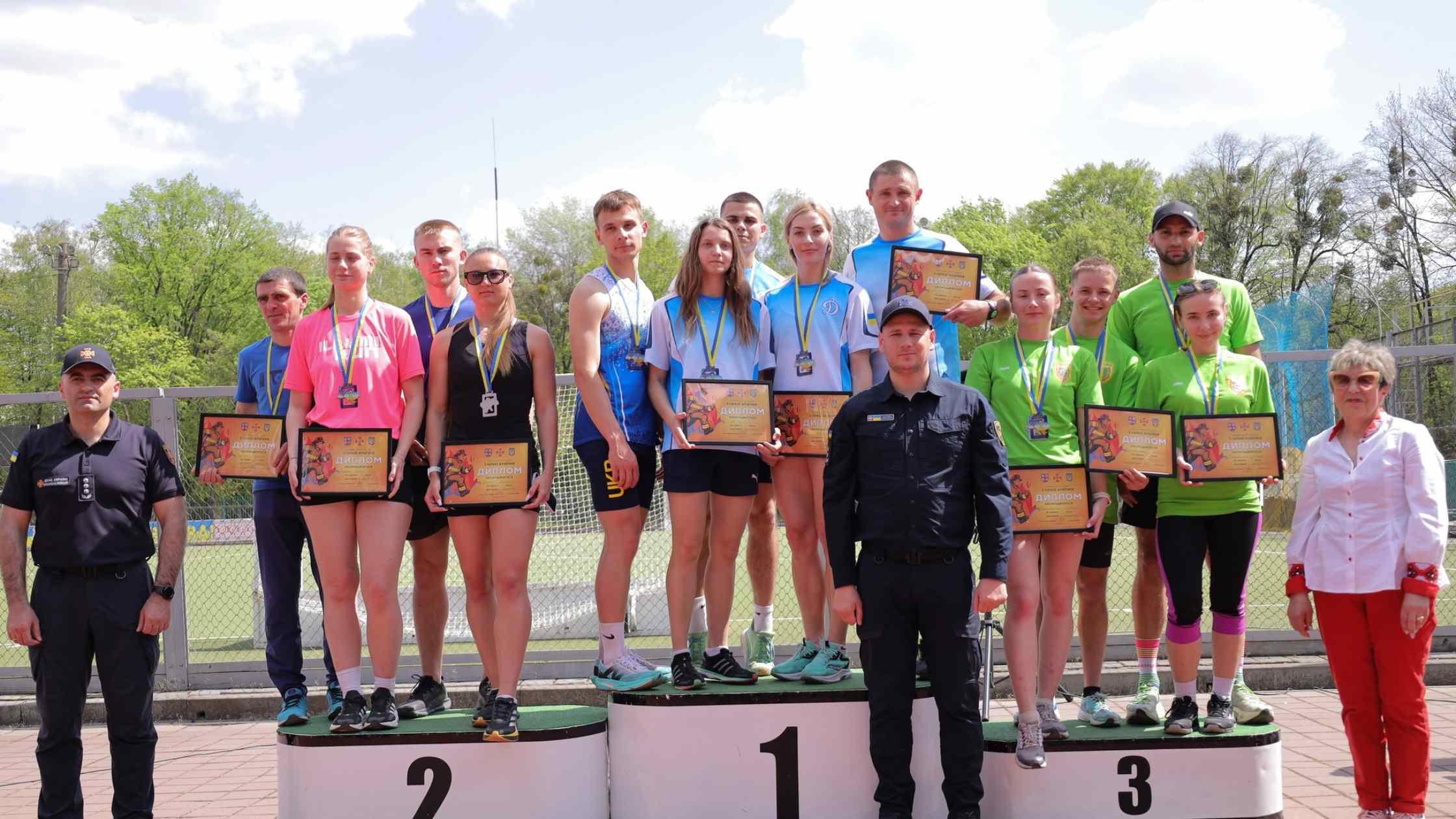 У Вінниці відбувся Чемпіонат ДСНС України з легкої атлетики
