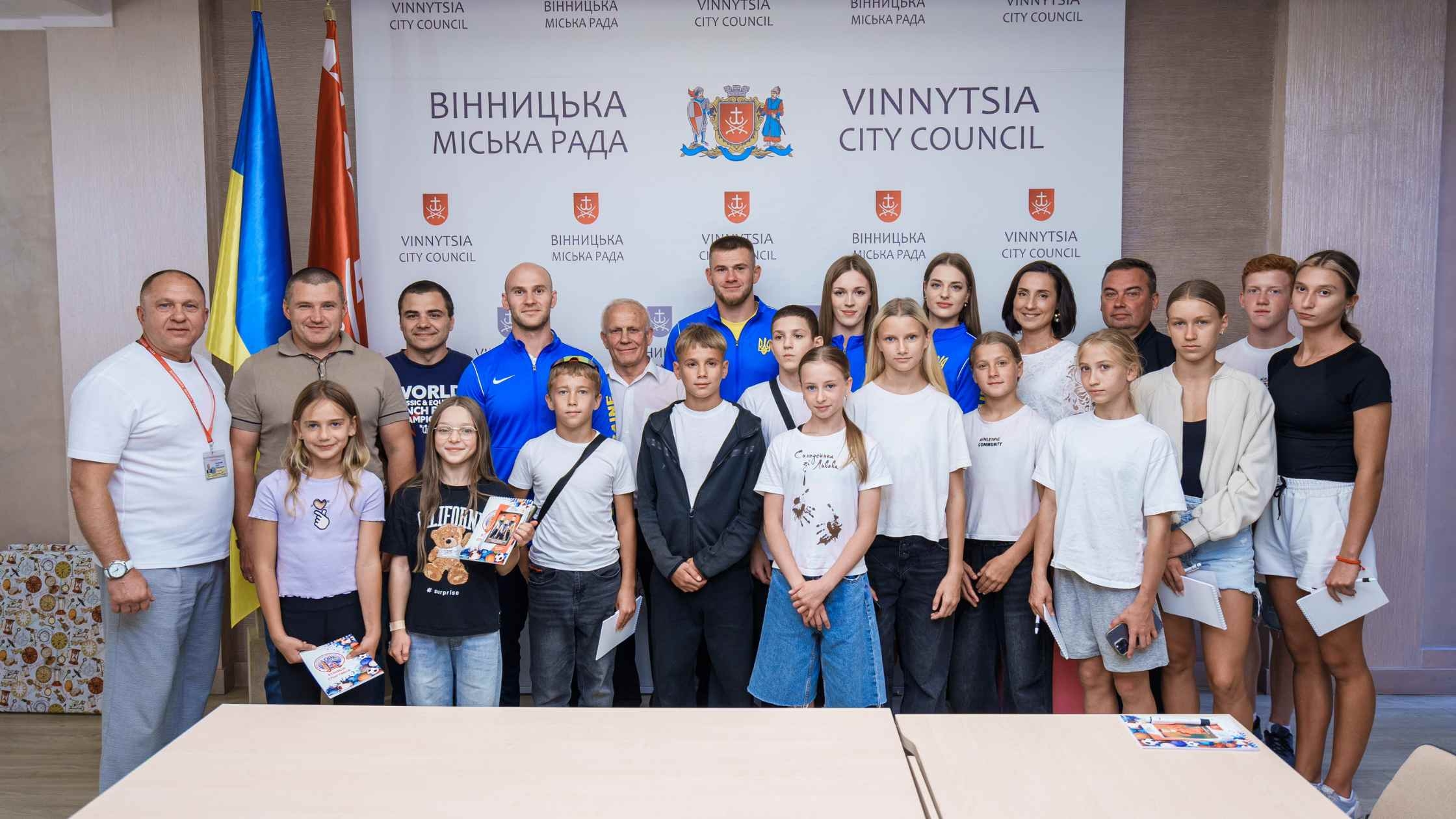У Вінниці відзначили спортсменів та спортсменок за підсумками Всесвітніх ігор 2025