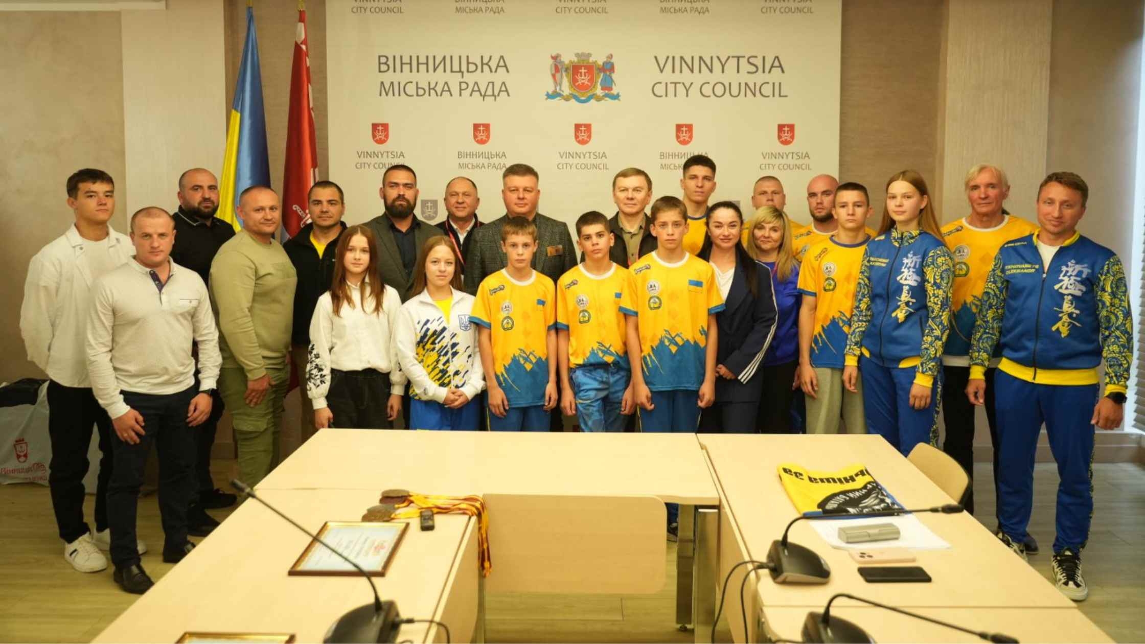 У Вінниці відзначили спортсменів та тренерів за високі результати на міжнародних змаганнях