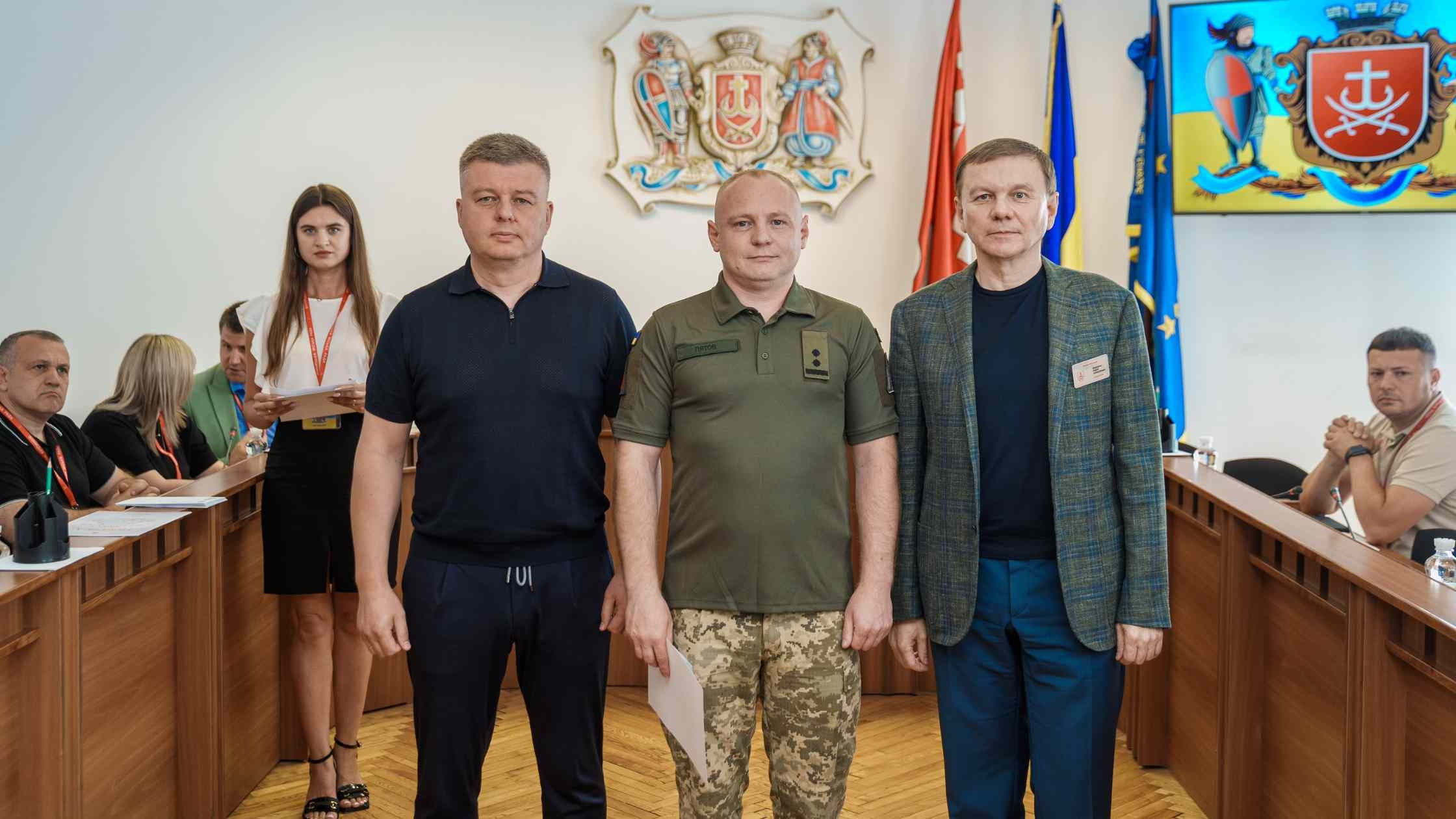 У Вінниці відзначили військовослужбовців напередодні Дня Повітряних сил Збройних сил України