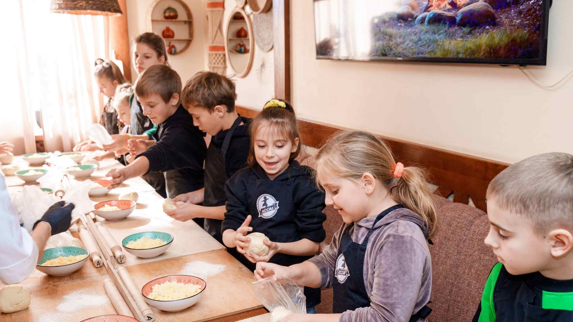 У Вінниці влаштували кулінарний майстер-клас для дітей, позбавлених батьківського піклування