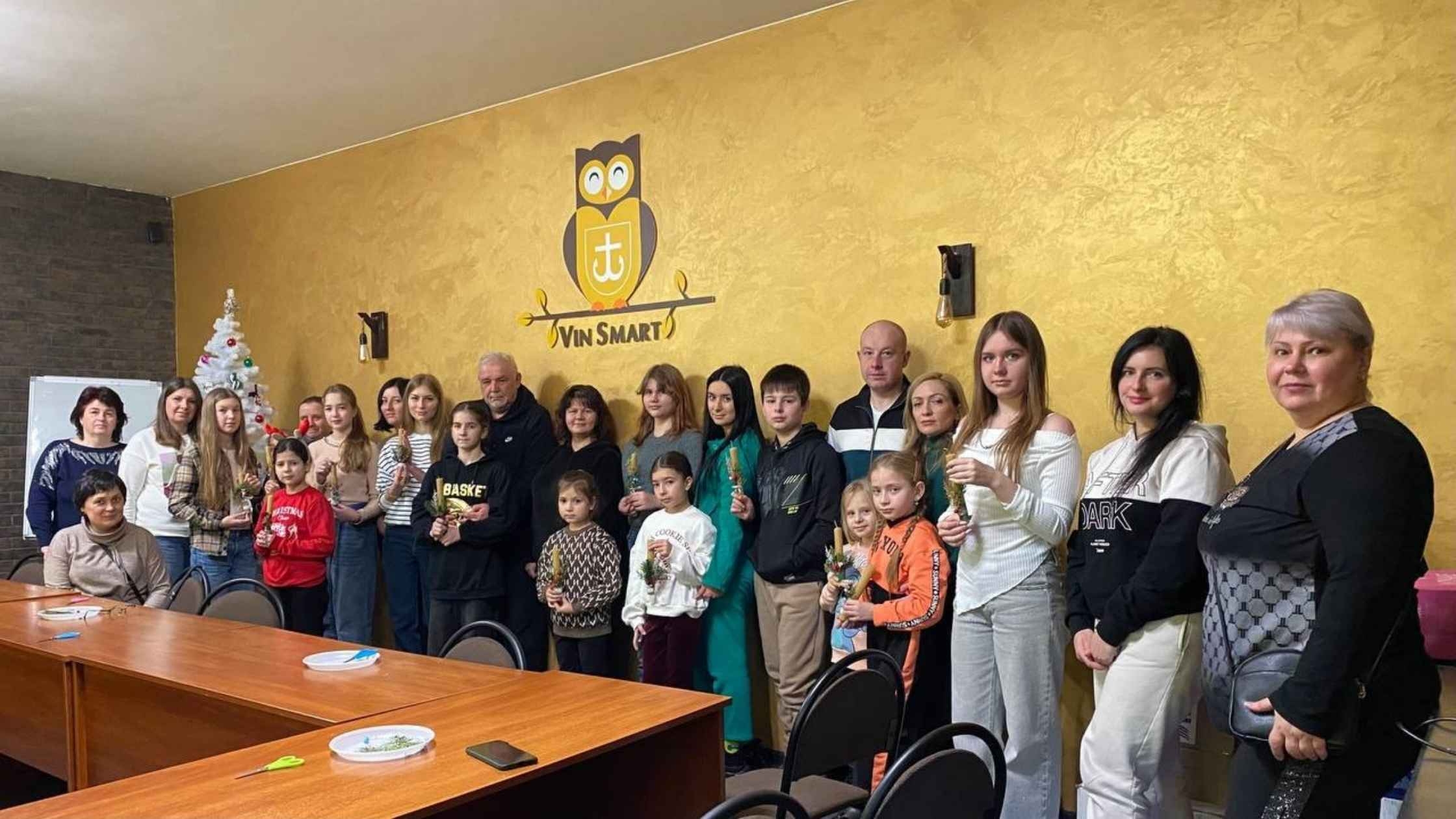 У Вінниці влаштували майстерклас з виготовлення різдвяної свічки