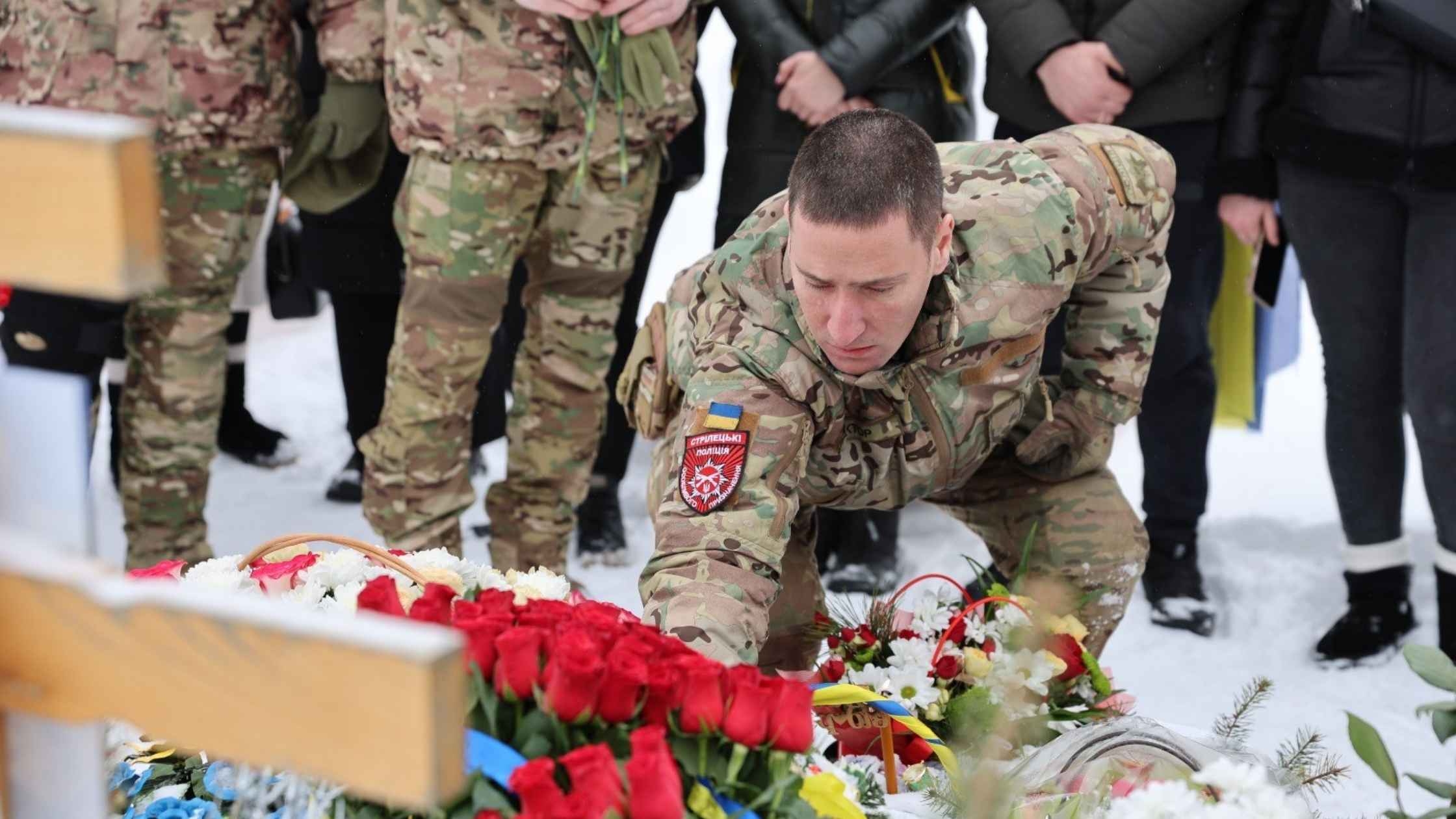 У Вінниці вшанували пам’ять полеглих бійців Стрілецького батальйону поліції