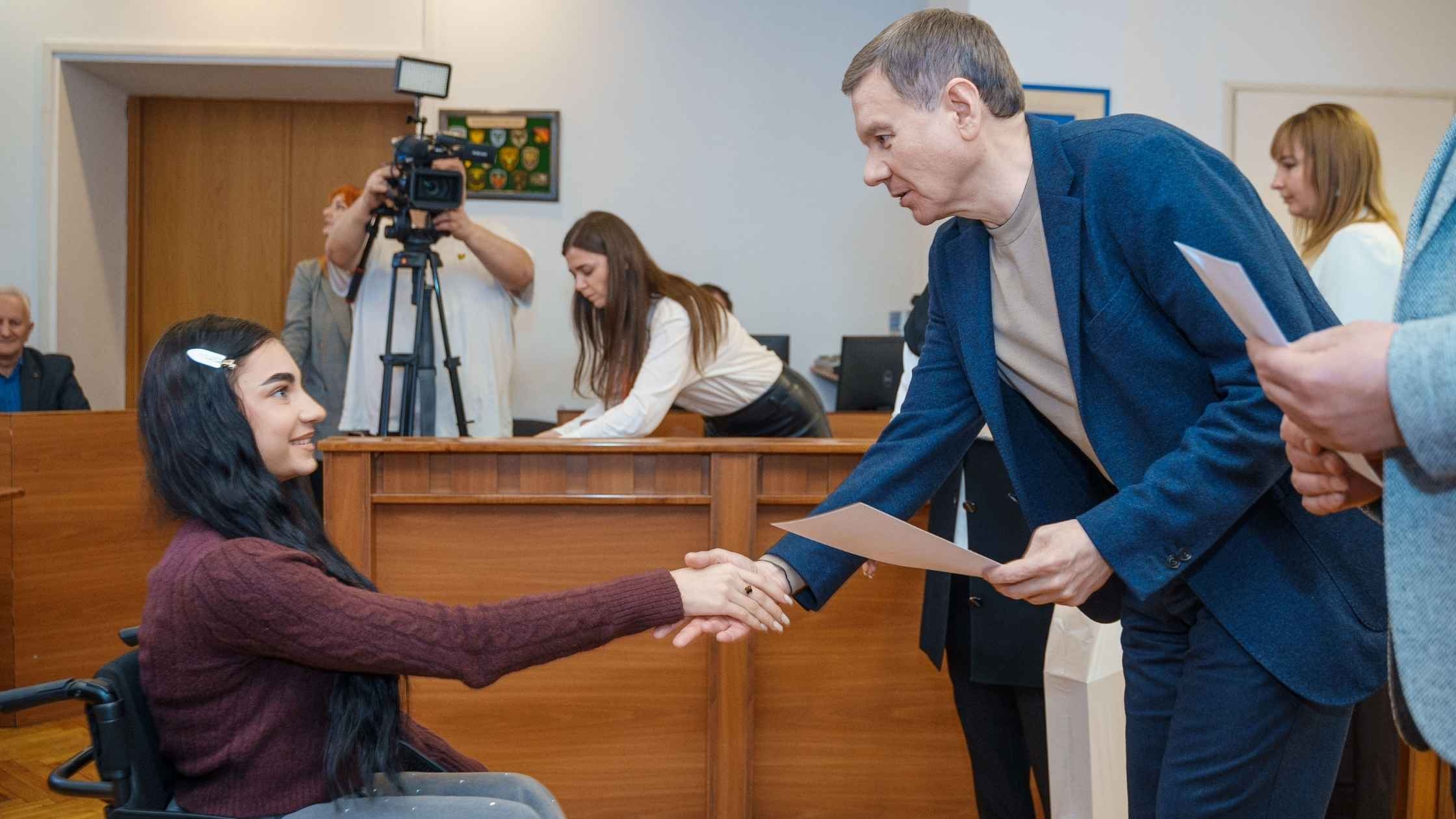 У Вінниці за підсумками року привітали найвидатніших спортсменів і тренерів