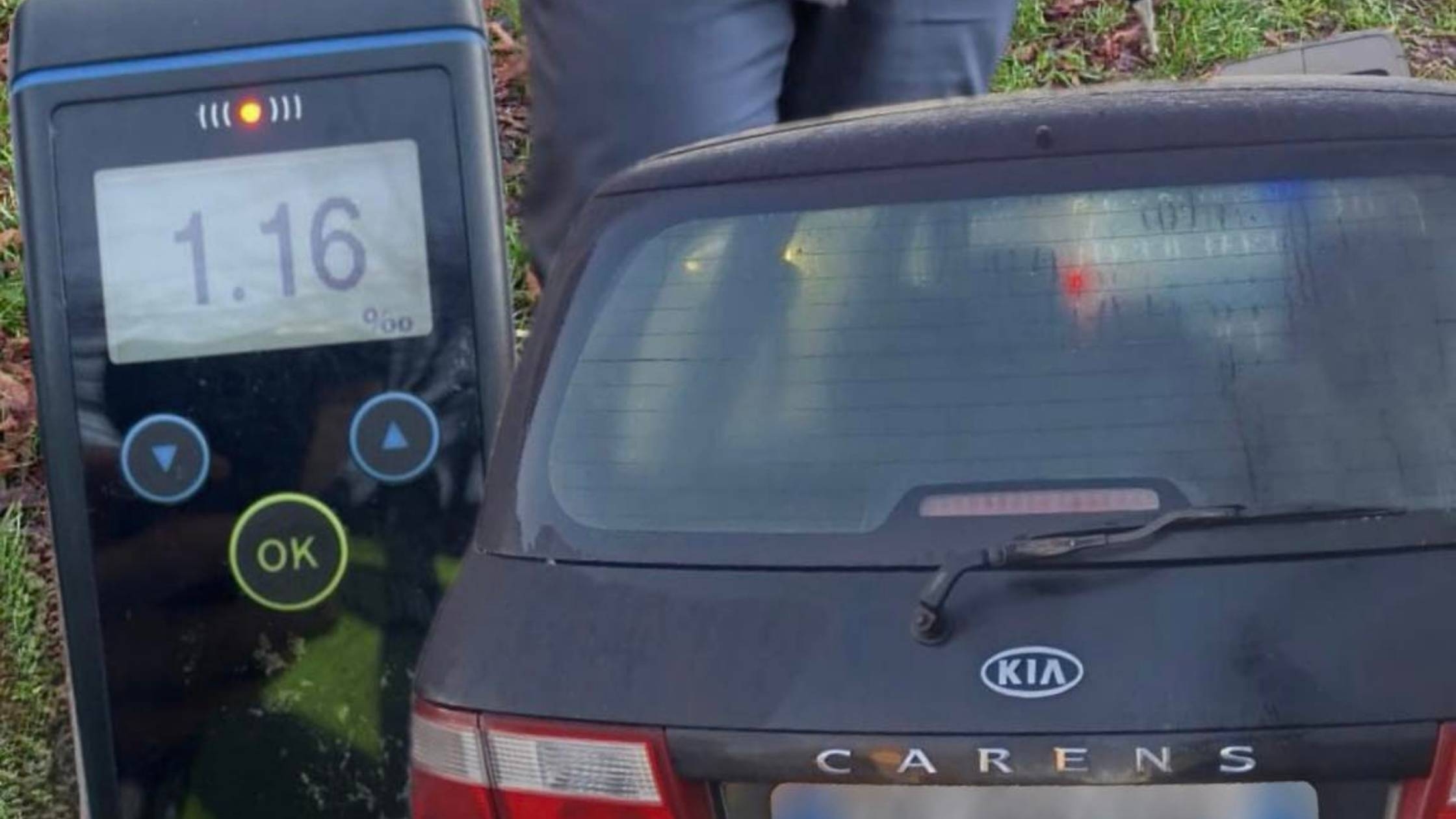 У Вінниці зупинили водія напідпитку: рівень алкоголю в організмі у шість разів перевищив норму