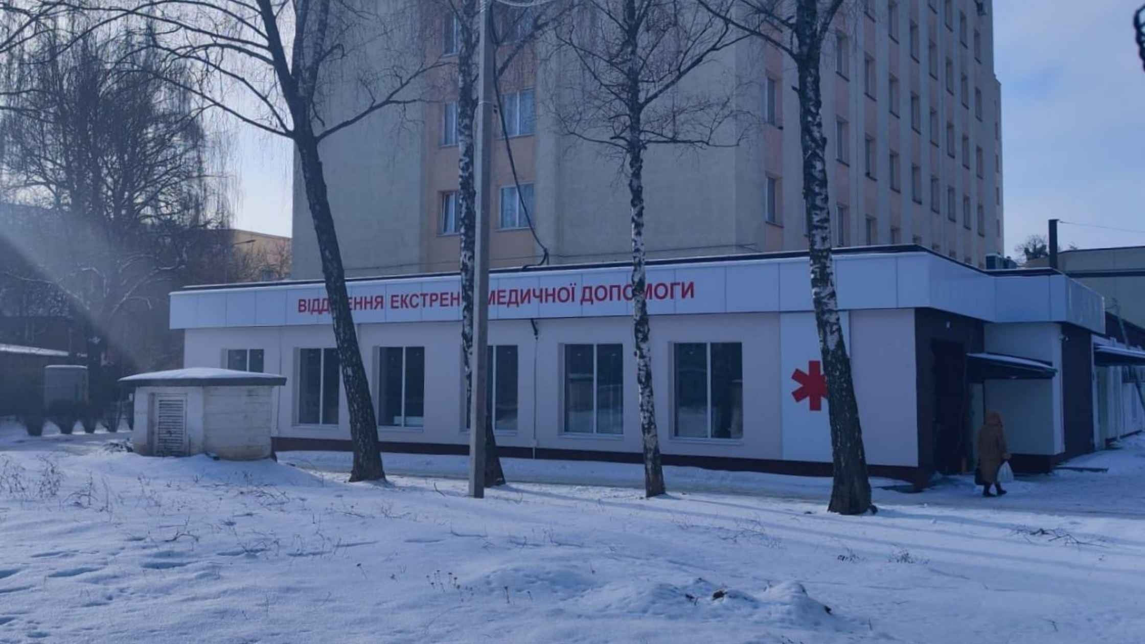 У Вінницькій лікарні ім.Пирогова завершили облаштування приймального відділення