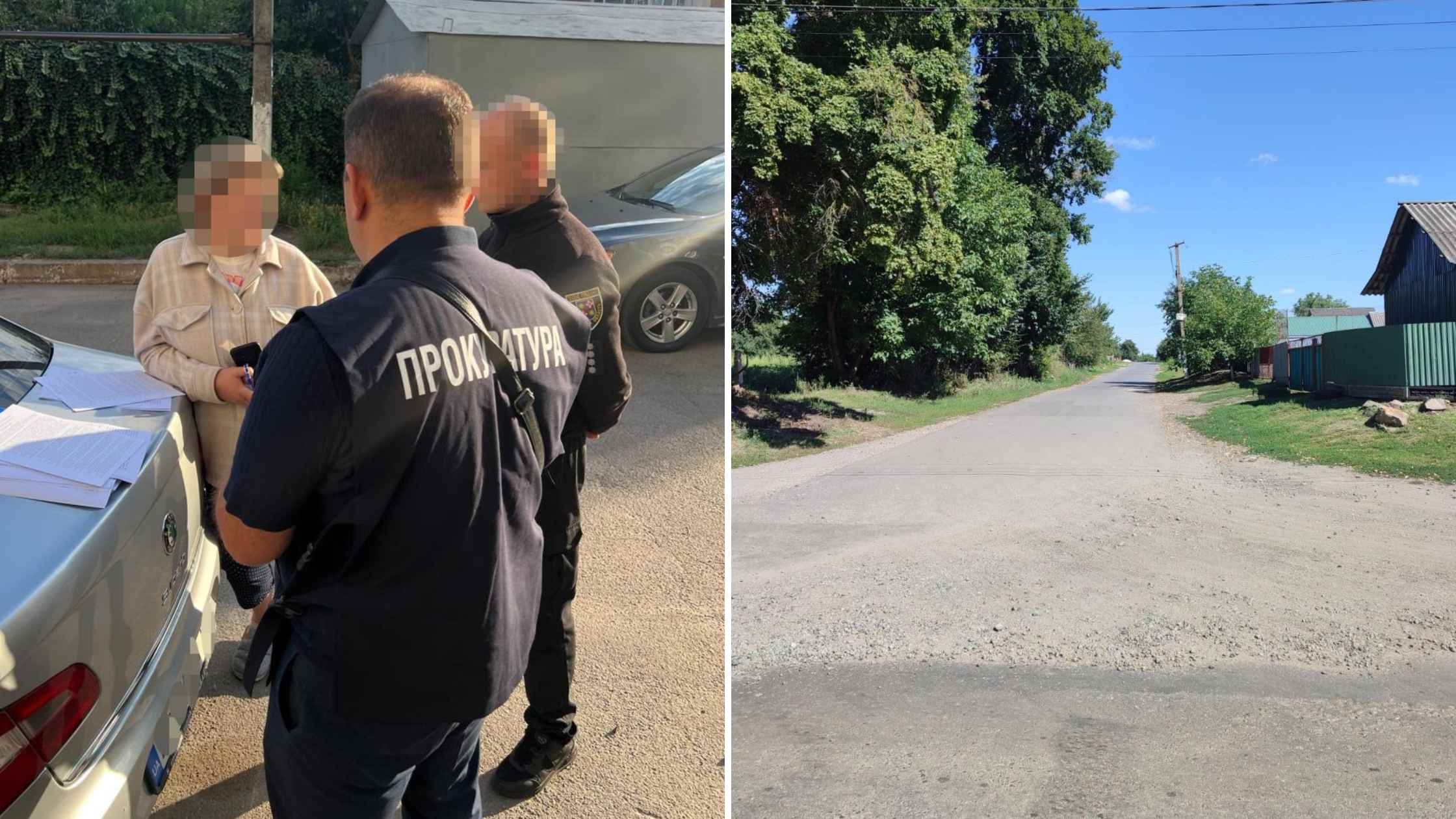 У Вінницькому районі підрядники вкрали понад мільйон на ремонті дороги