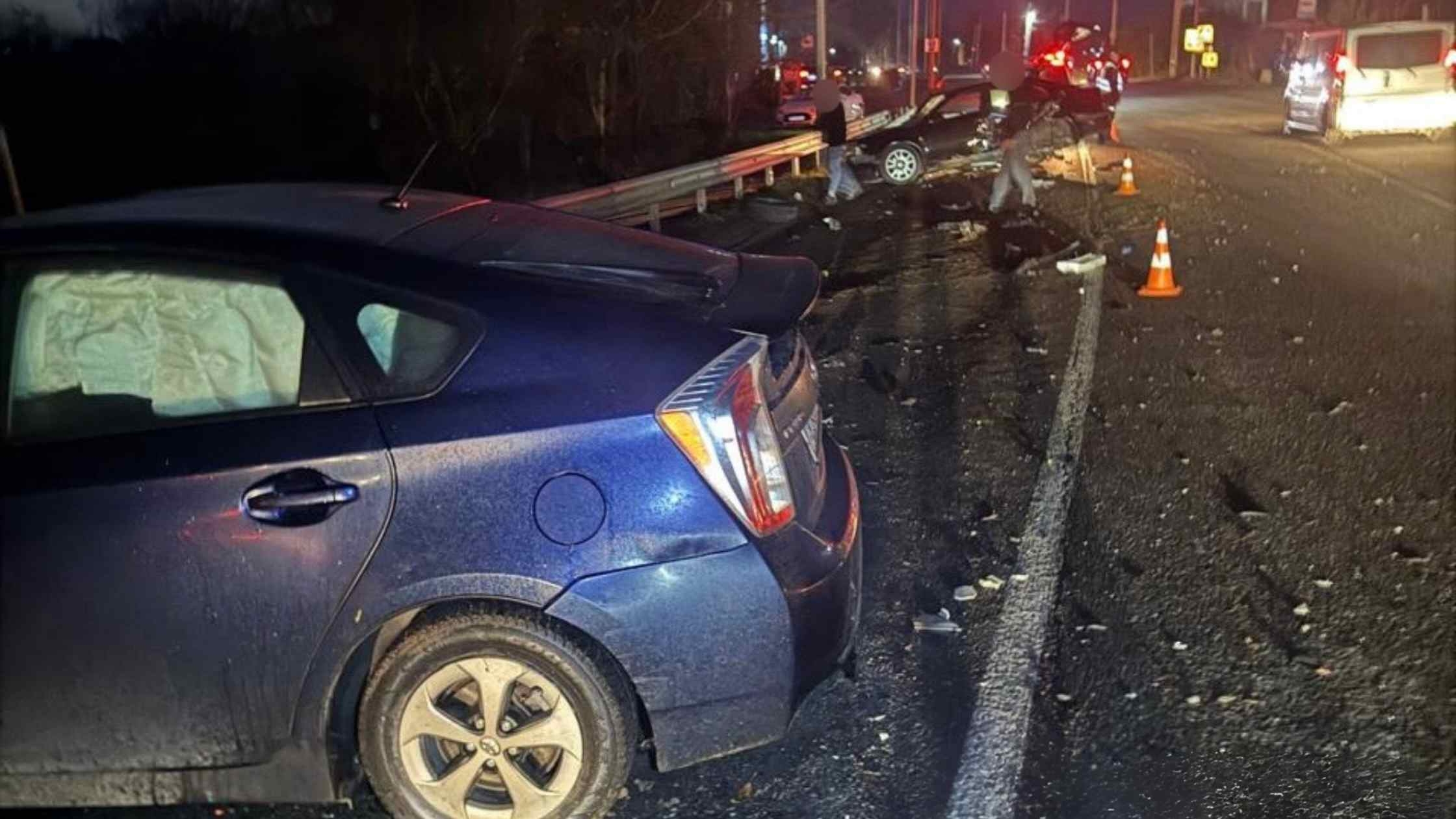 У Вінницькому районі зіткнулись дав авто - постраждали четверо людей