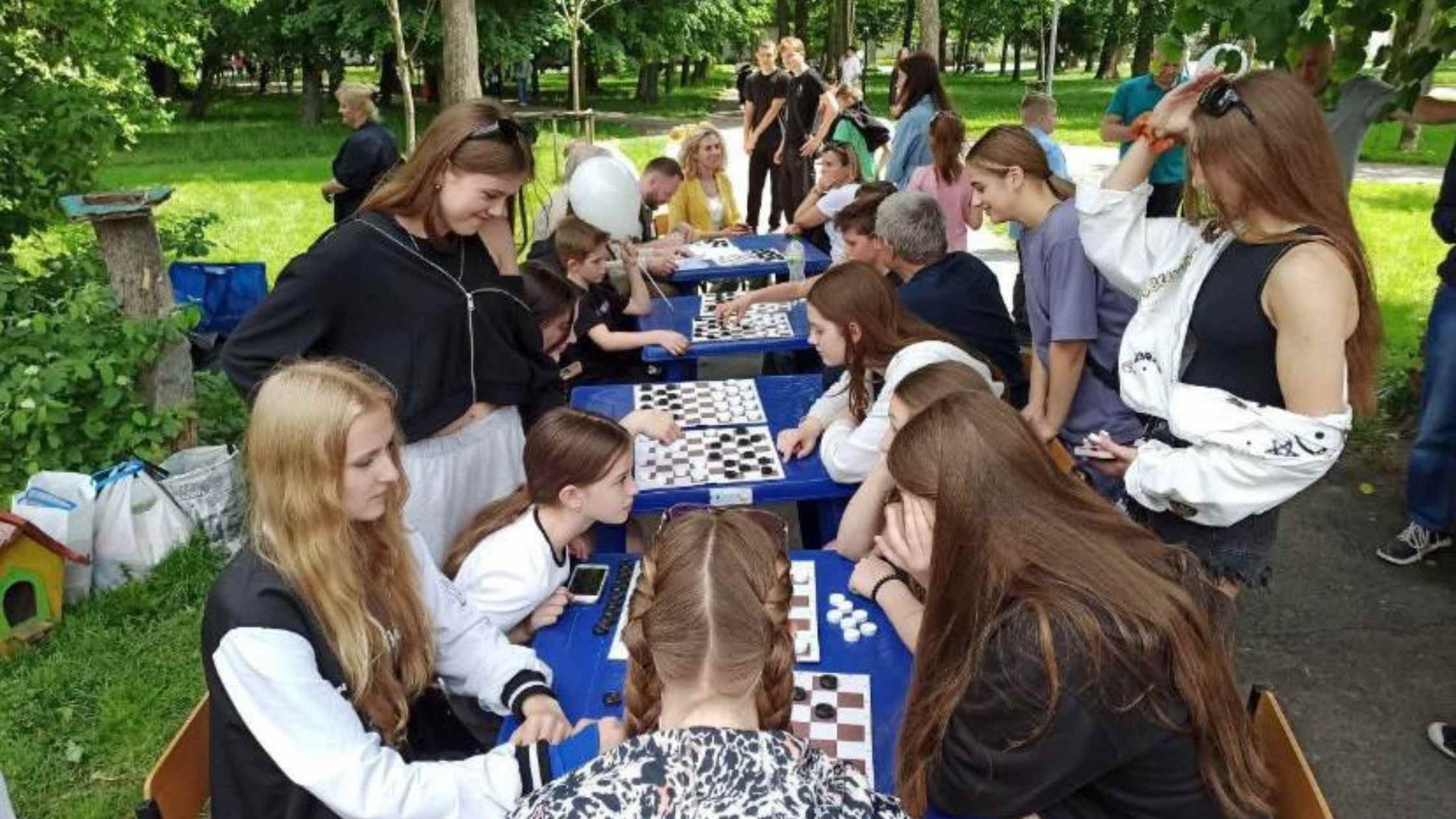 У Вінницькому центральному парку влаштували Олімпійський день