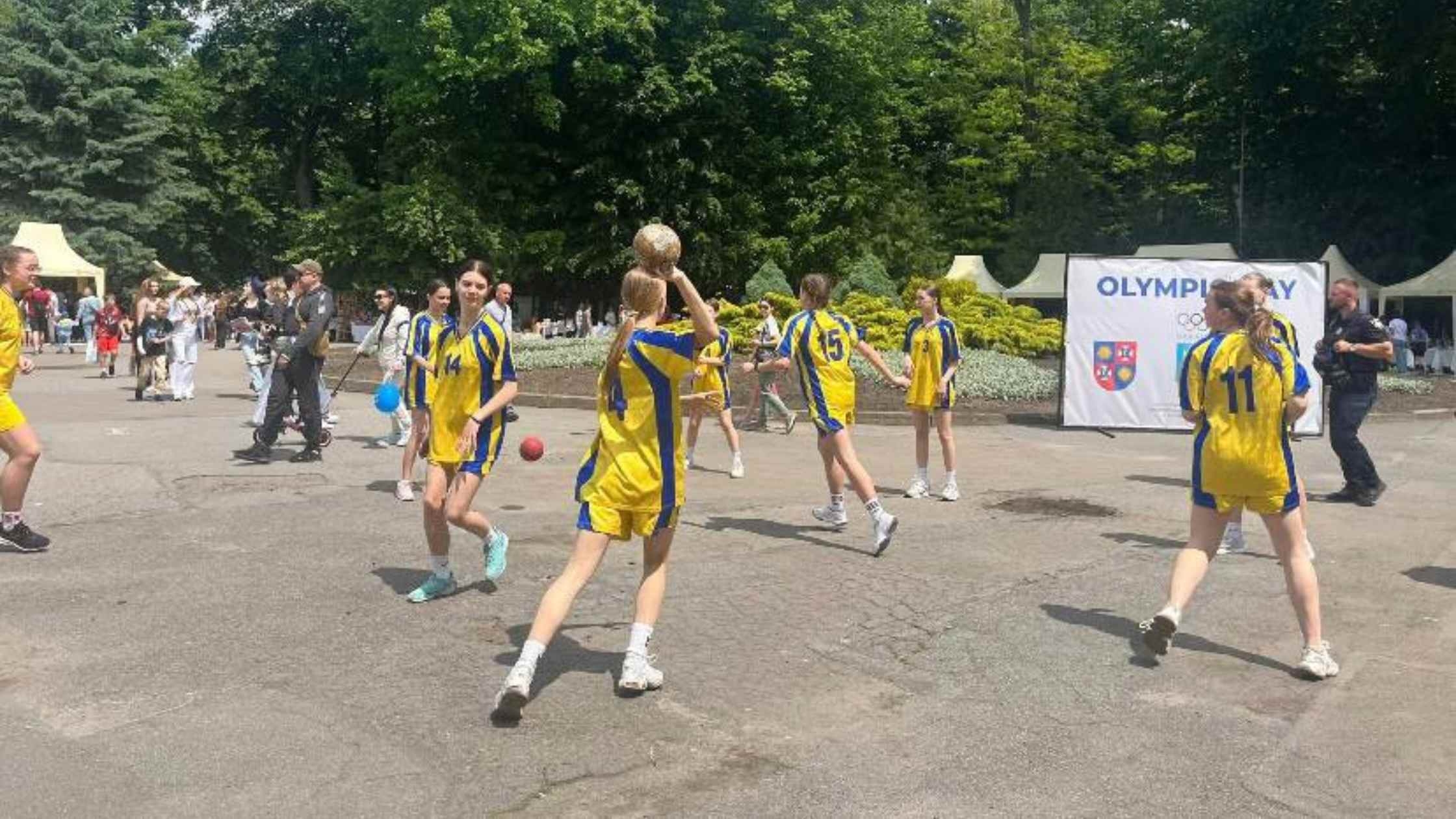У Вінницькому центральному парку влаштували Олімпійський день