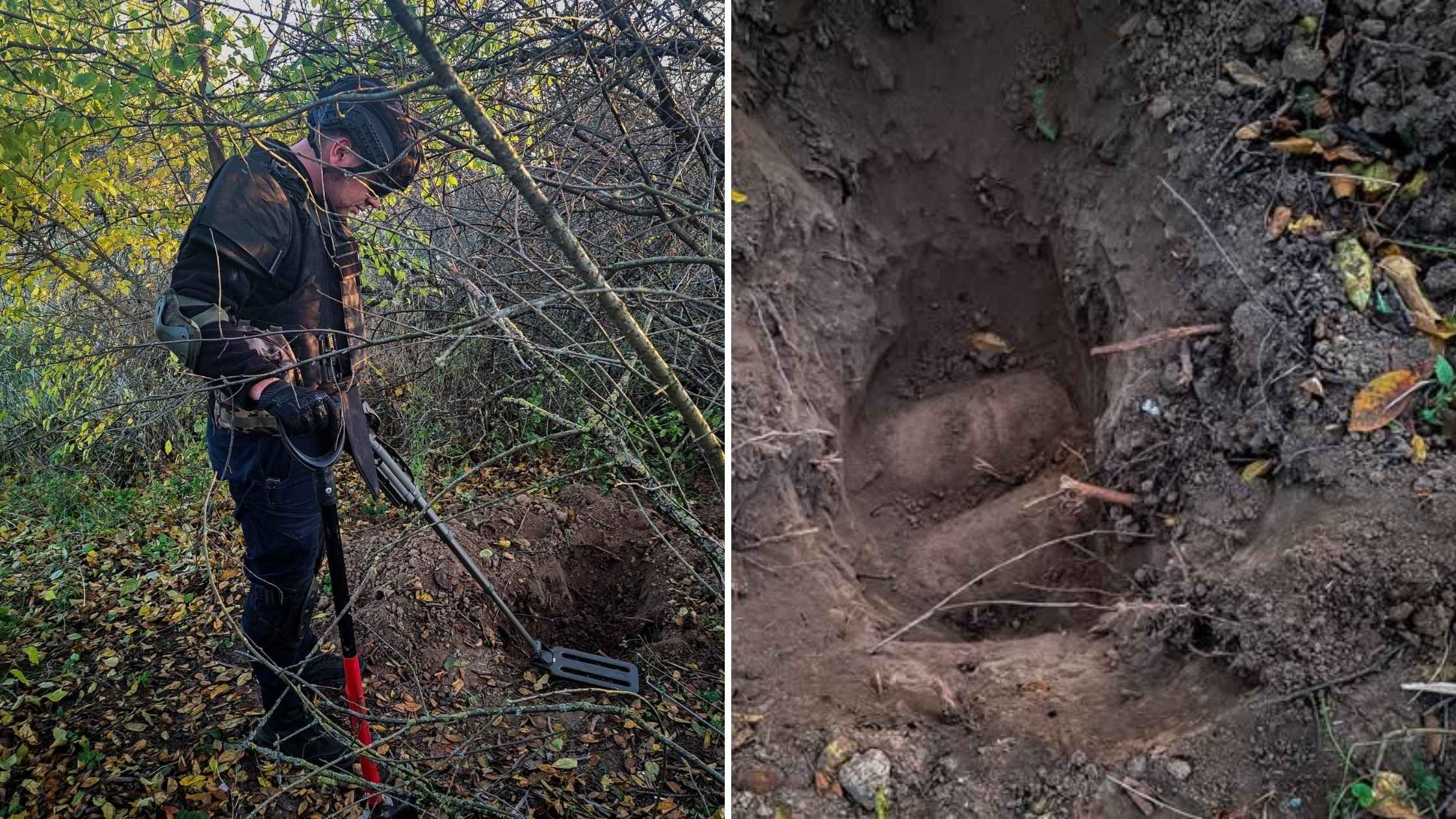 У Жмеринському районі господарі розкопали на ділянці два снаряди