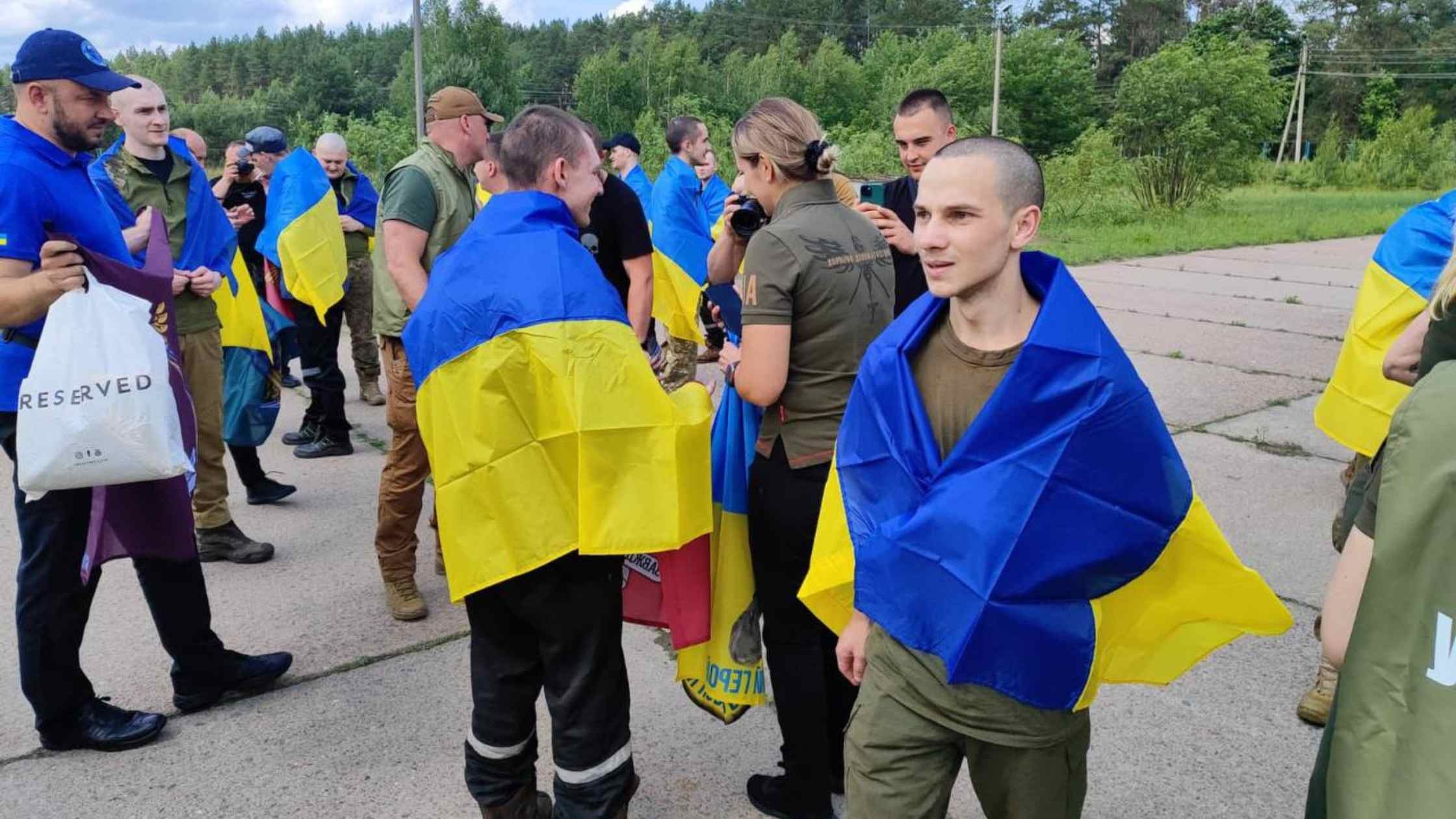 Україна повернула з полону ще одну групу захисників