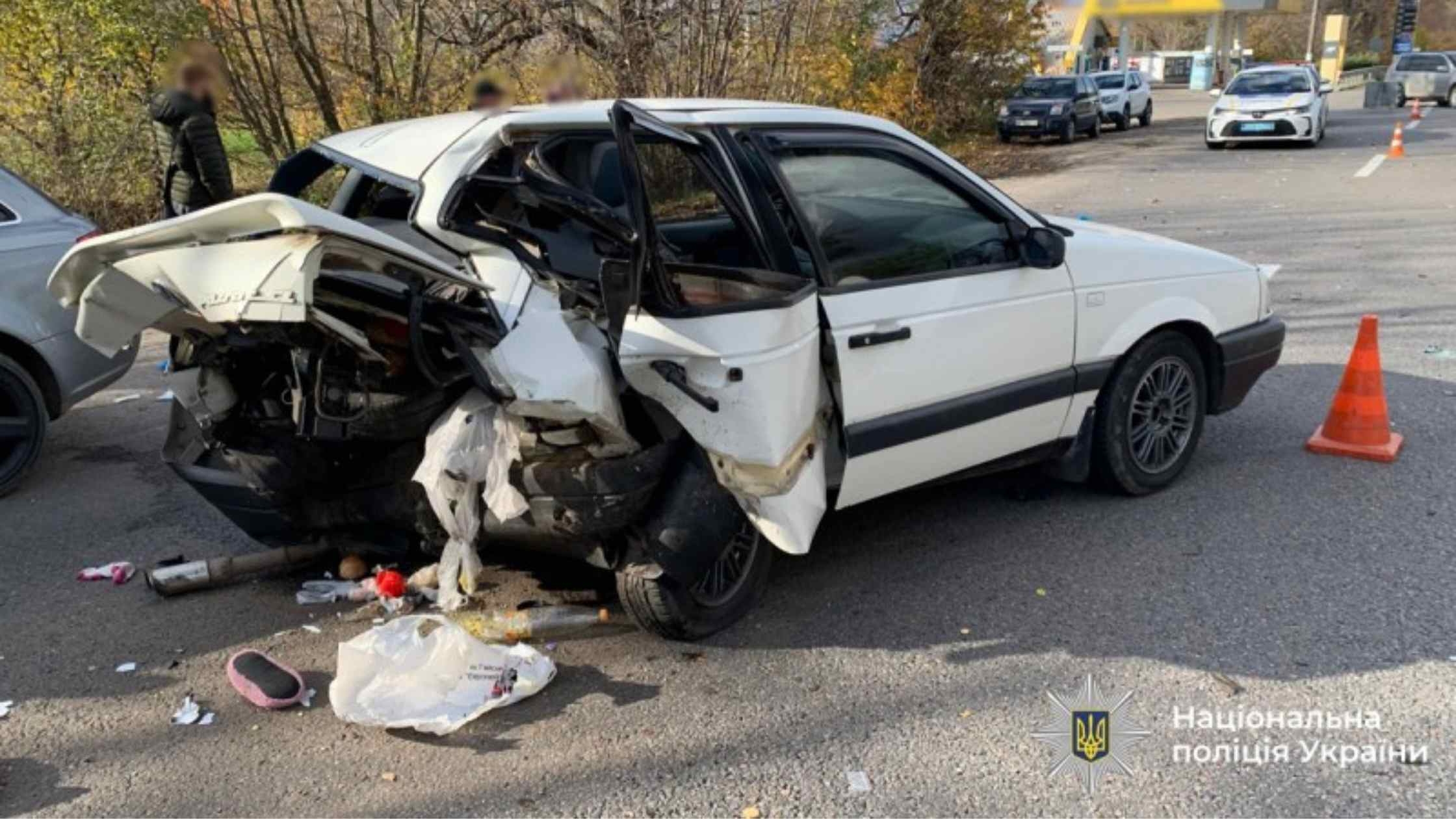 В аварії на Вінниччині постраждала 43-річна жінка й семирічна дівчинка