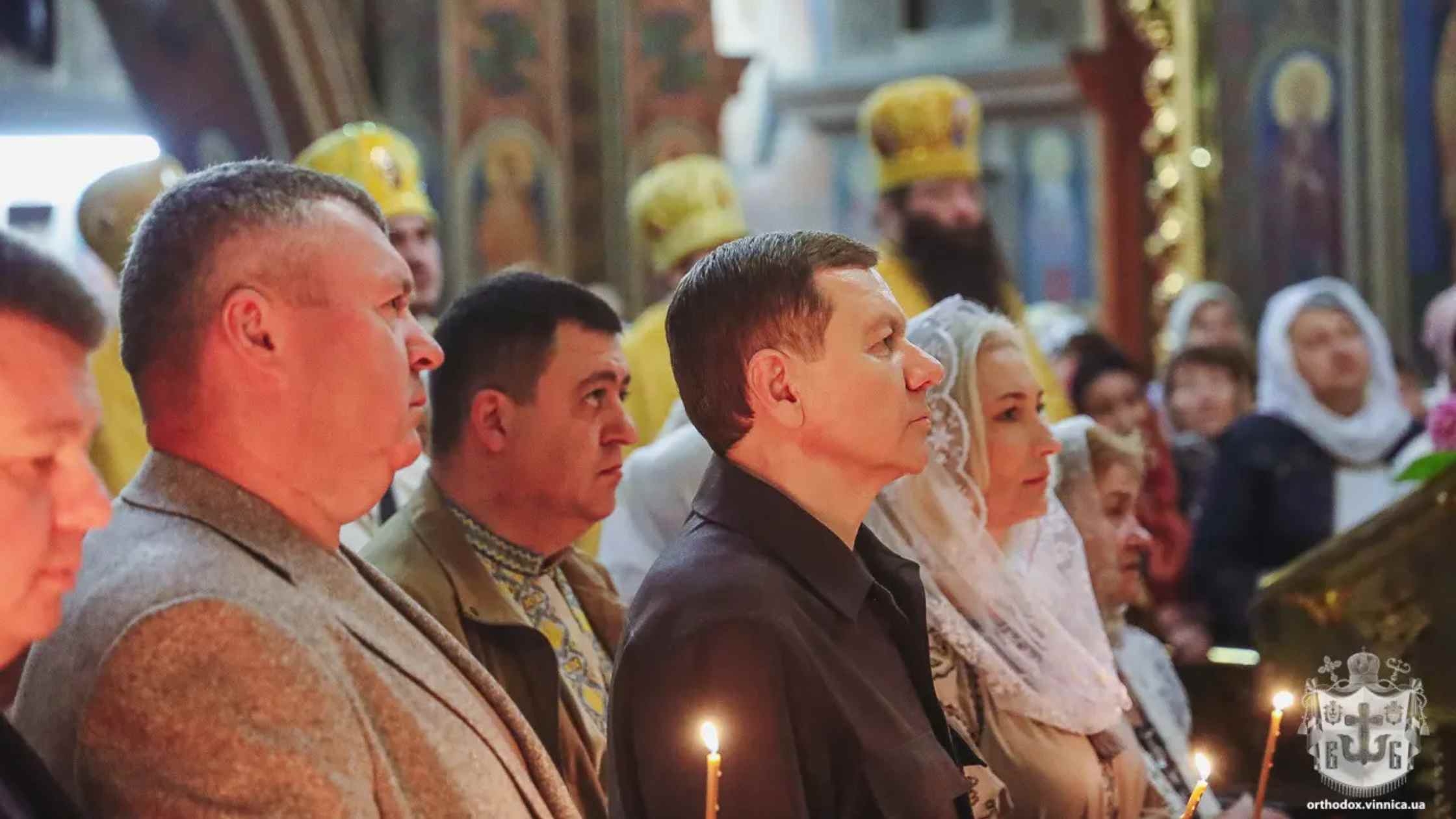 В День Незалежності у кафедральному соборі Вінниці молились за Україну