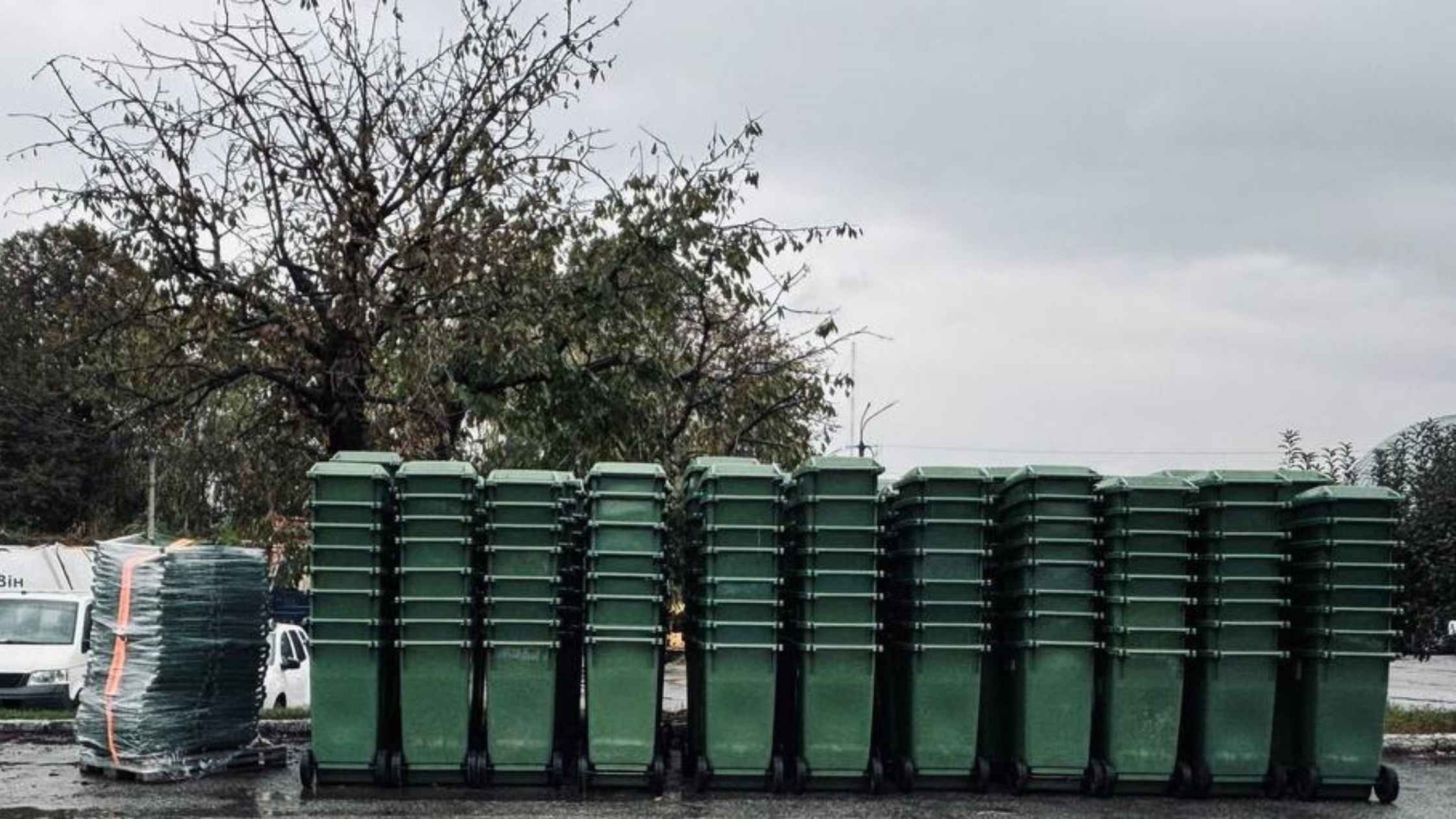 В межах програми WM4U Вінниця отримала 352 сміттєві контейнери