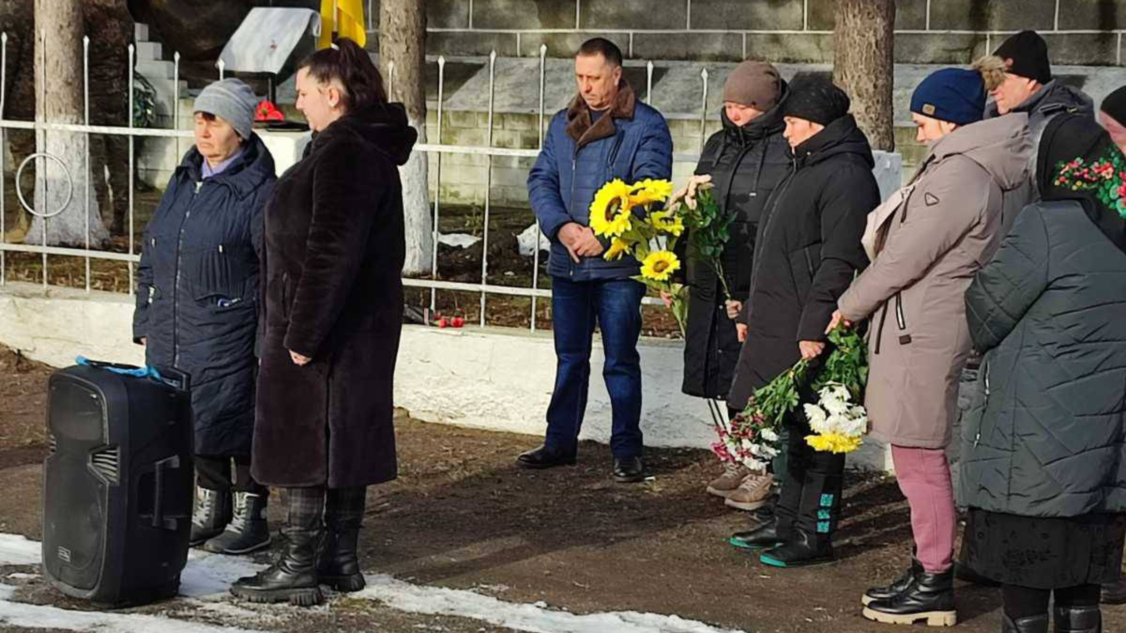 В Студенянській громаді відкрили меморіальну дошку загиблому земляку