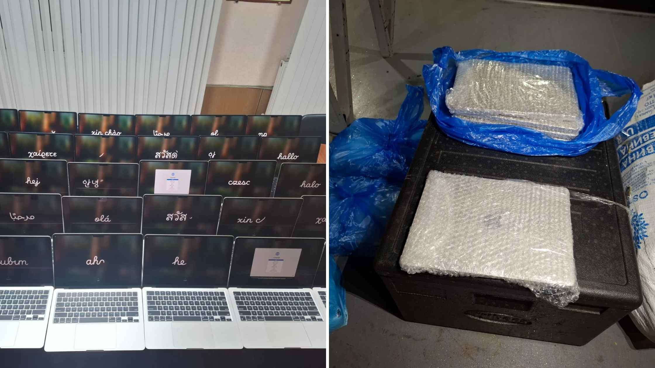 Вінницькі прикордонники вилучили 30 MacBook у рейсовому автобусі