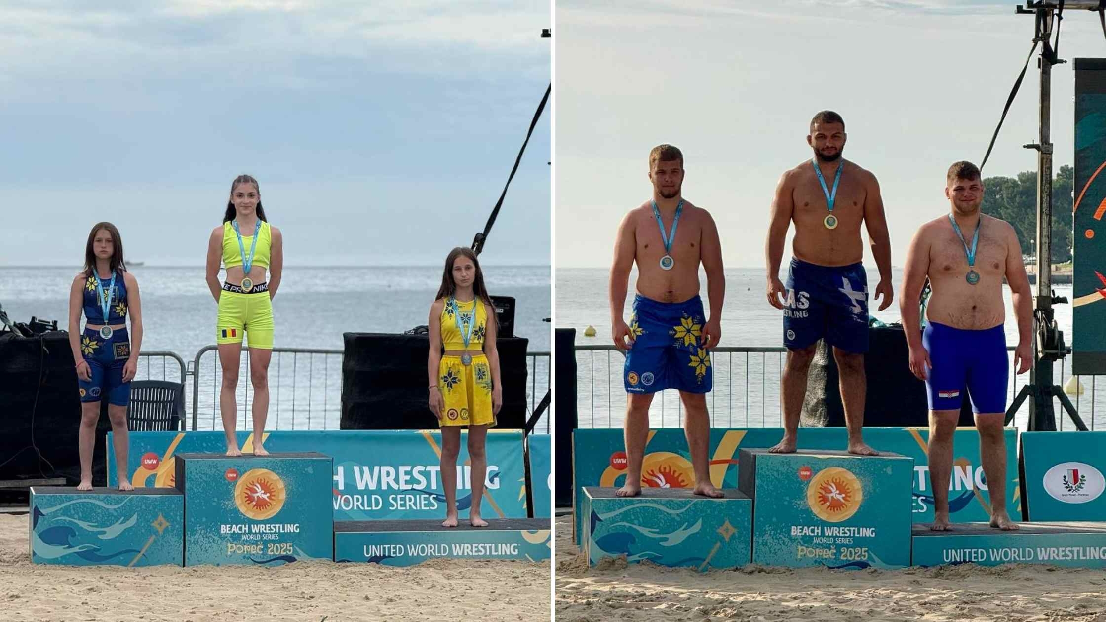 Вінницькі спортсмени здобули медалі на чемпіонаті Європи з пляжної боротьби
