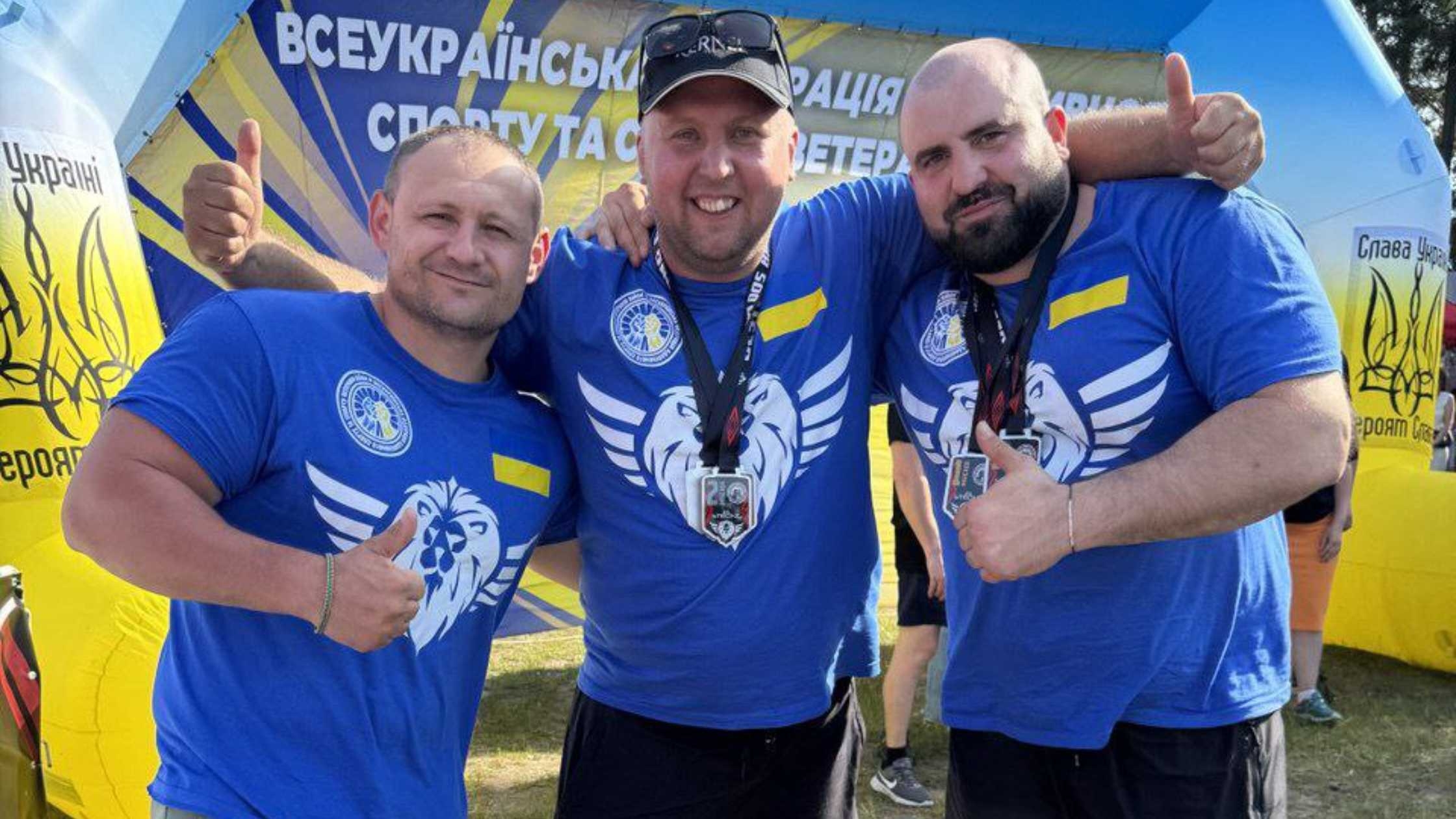 Вінницькі спортсмени здобули нагороди на всеукраїнських турнірах для ветеранів у Ірпені та Львові