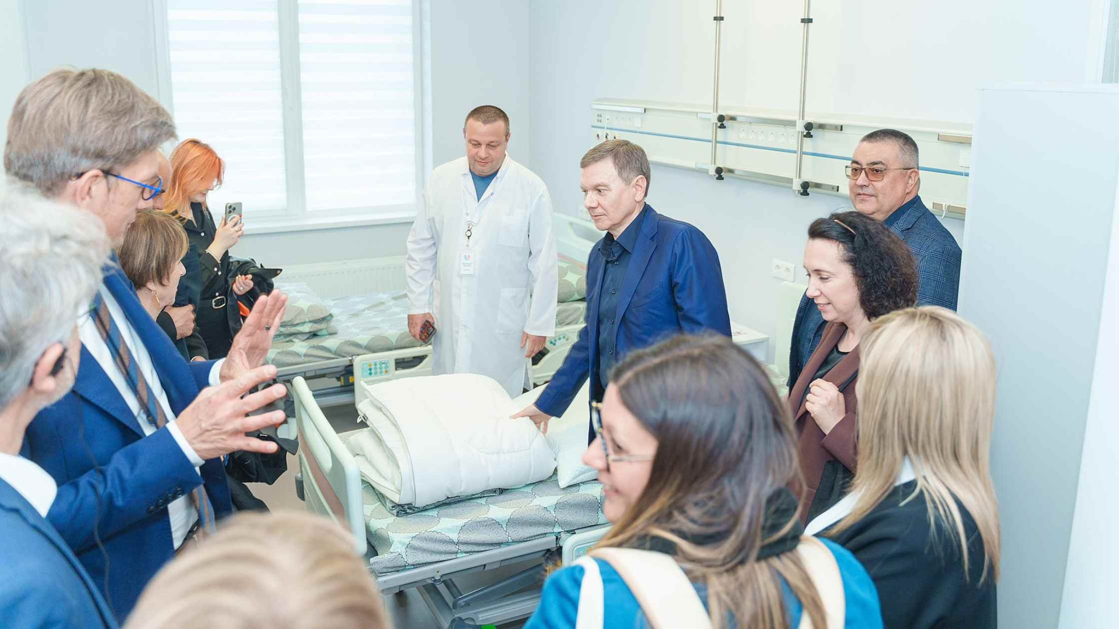 Вінницький кардіоцентр приймав делегації та мерів міст-побратимів