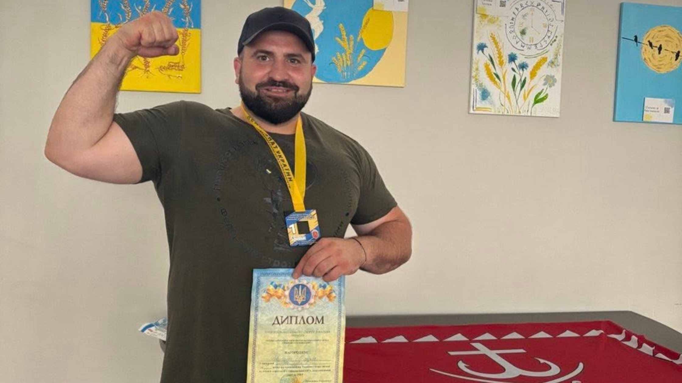Вінницький ветеран переміг на чемпіонаті України зі штовхання ядра