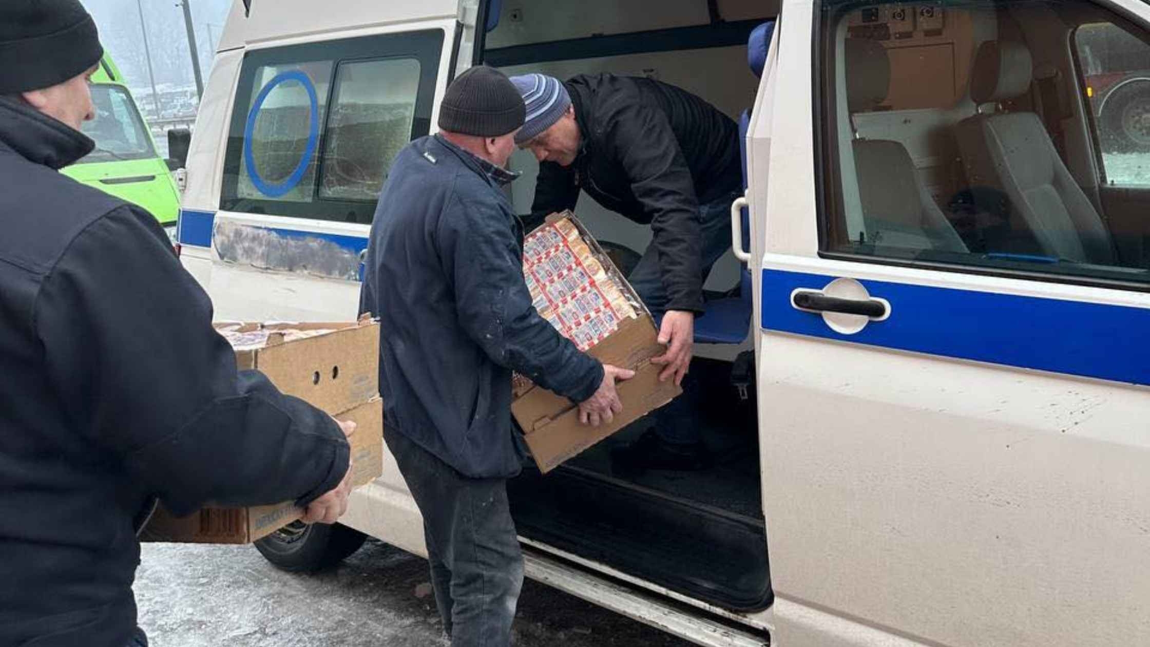 Вінниця отримала чотири палети хліба від німецьких благодійників