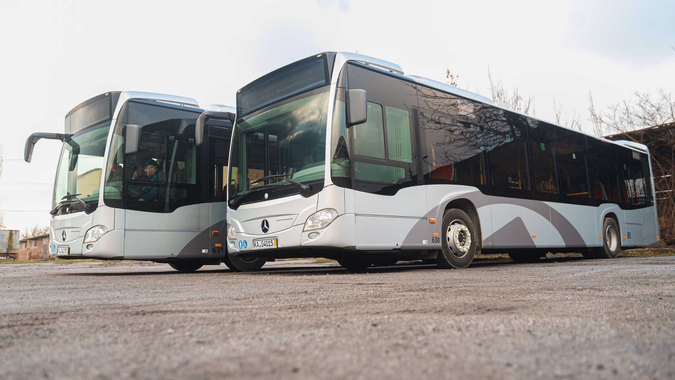 Вінниця отримала від Карлсруе сучасні автобуси та медичну допомогу