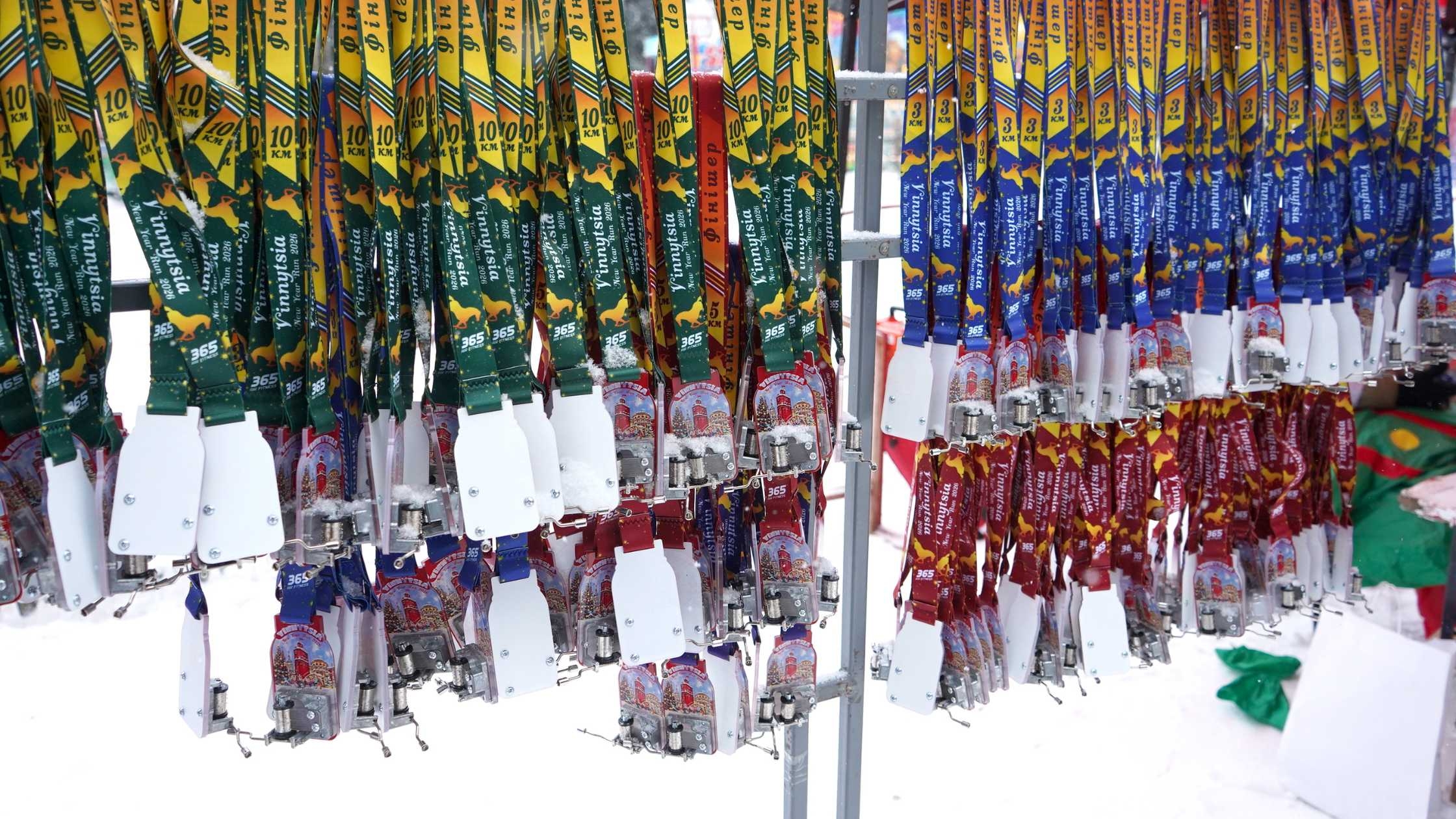 Вінниця розпочала новий рік традиційним спортивним забігом