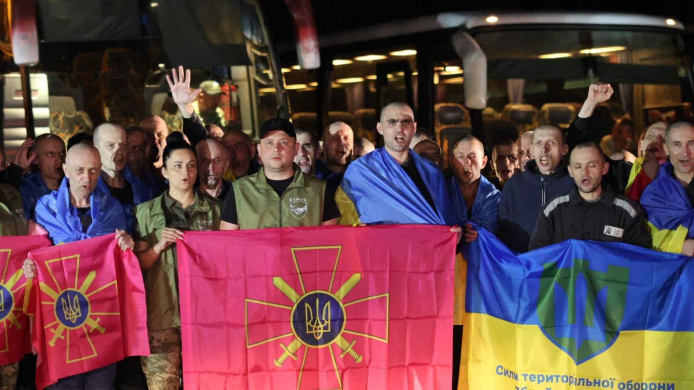 З російського полону повернулись дев'ять військових з Вінницької області