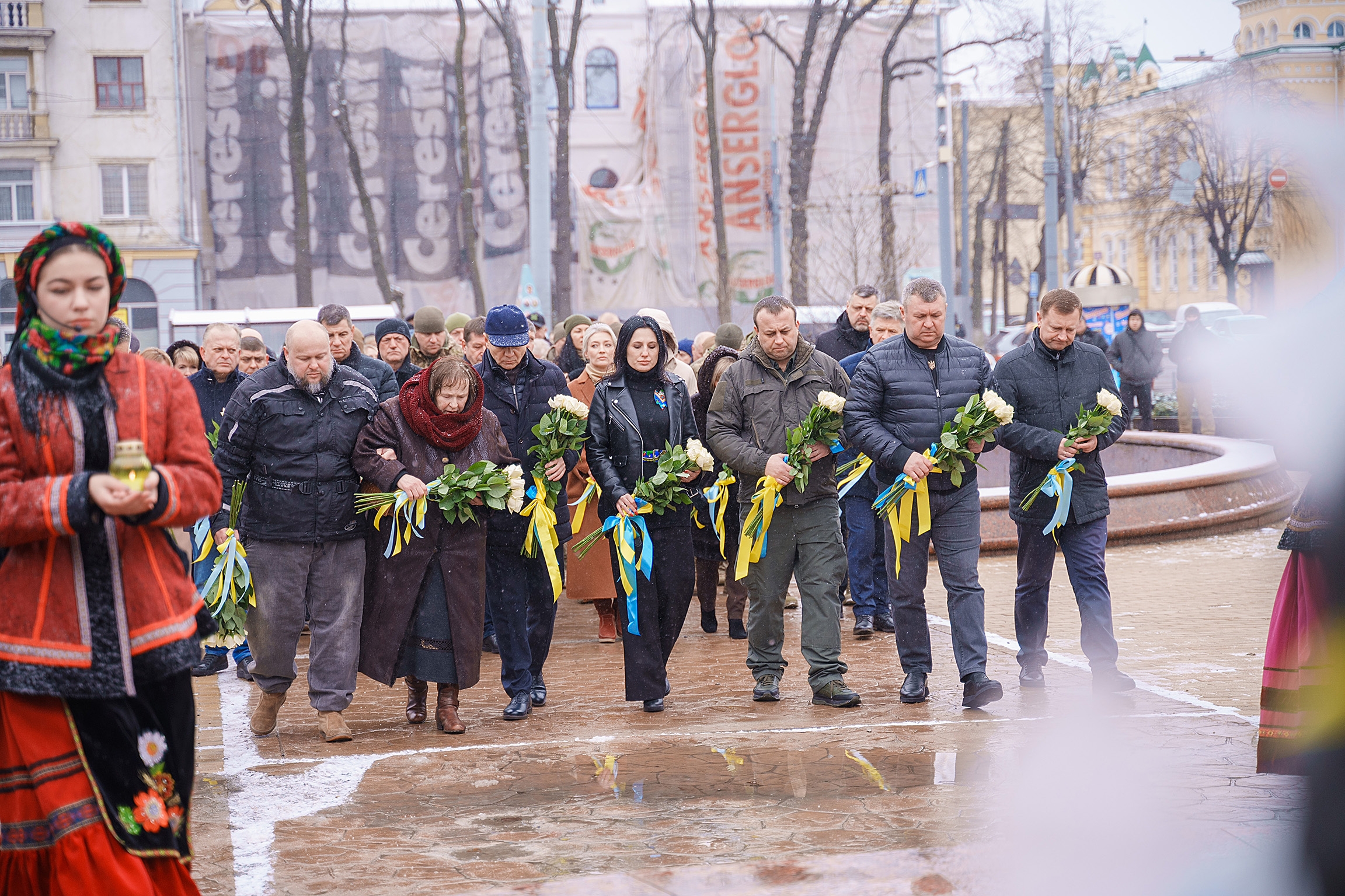 У Вінниці на Майдані Небесної Сотні вшанували загиблих за Незалежність